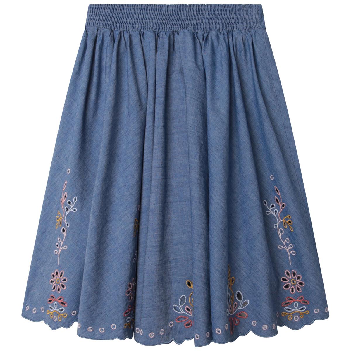 Girls Blue Skirt