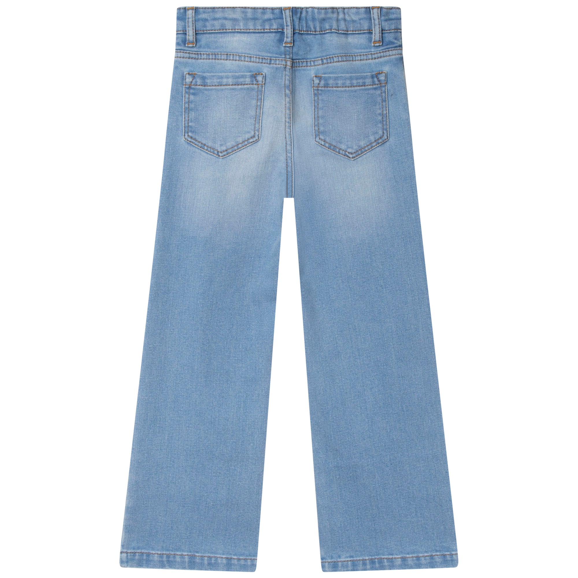 Girls Blue Denim Trousers