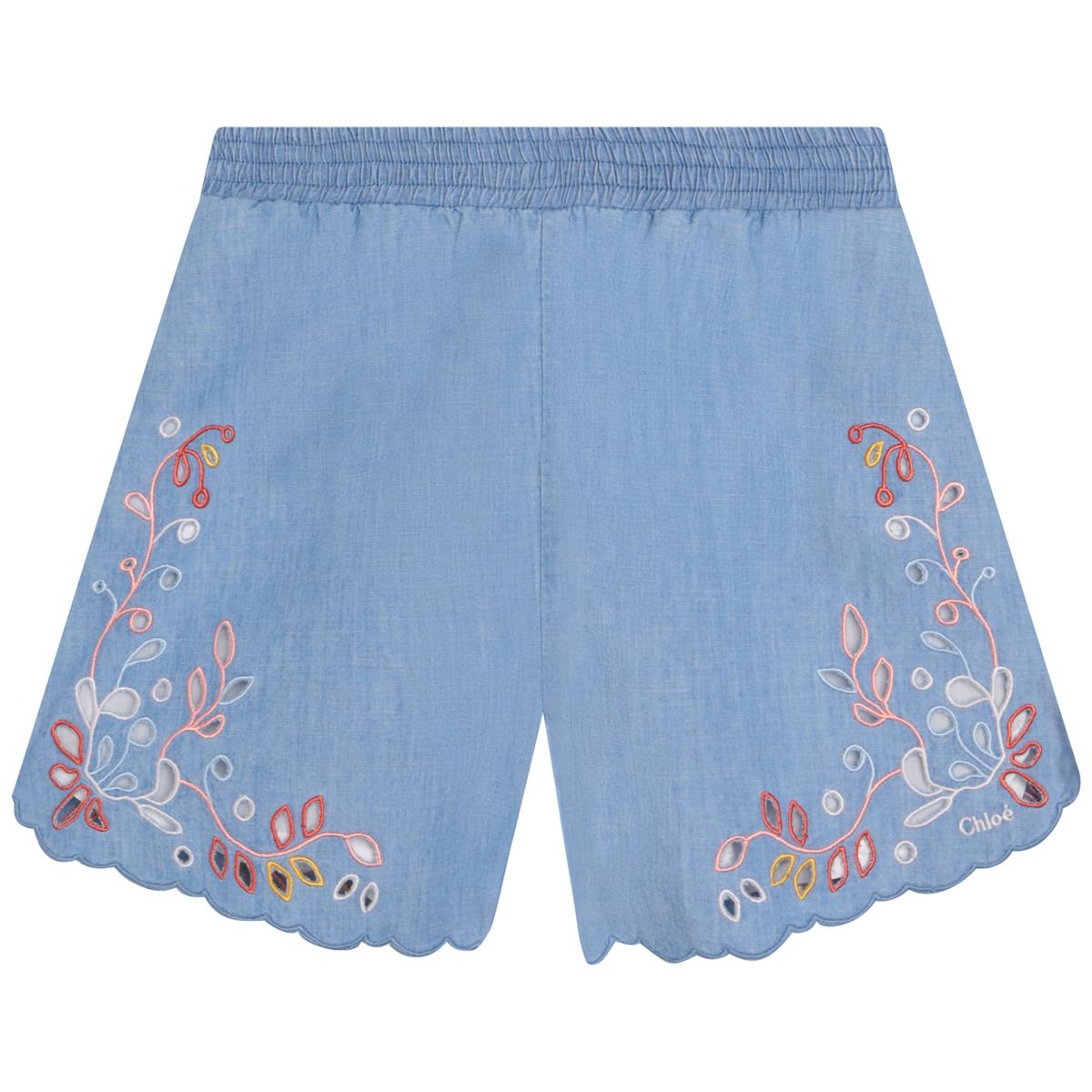 Girls Blue Shorts