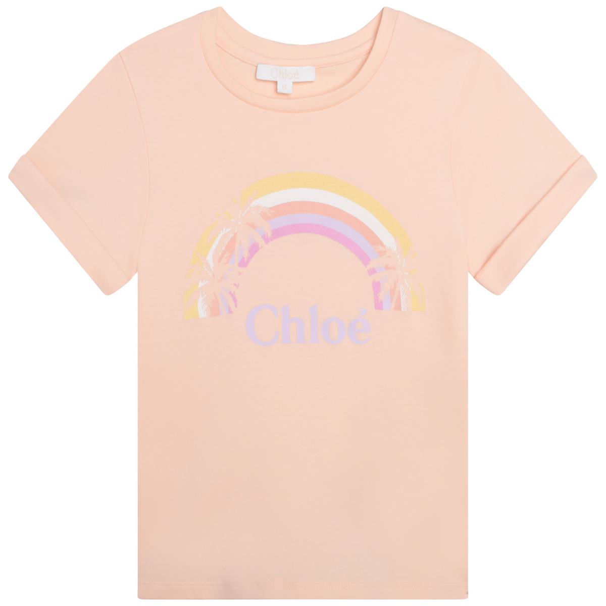 Girls Pink Logo T-Shirt
