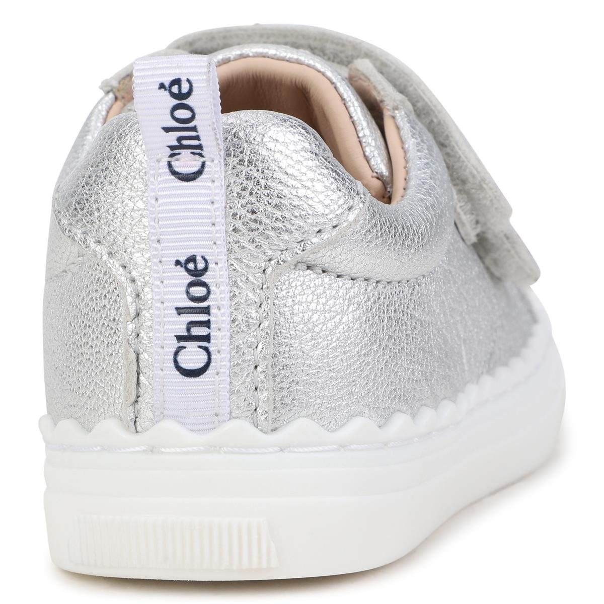 Baby Girls Silver Shoes
