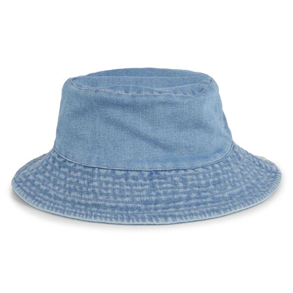 Girls Blue Denim Bucket Hat