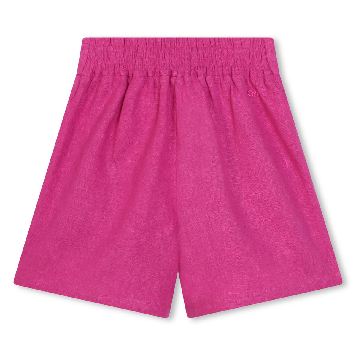 Girls Fuchsia Shorts