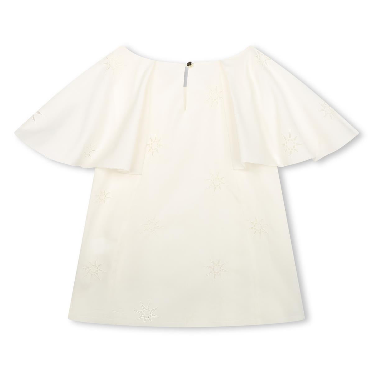 Girls White Cotton Top