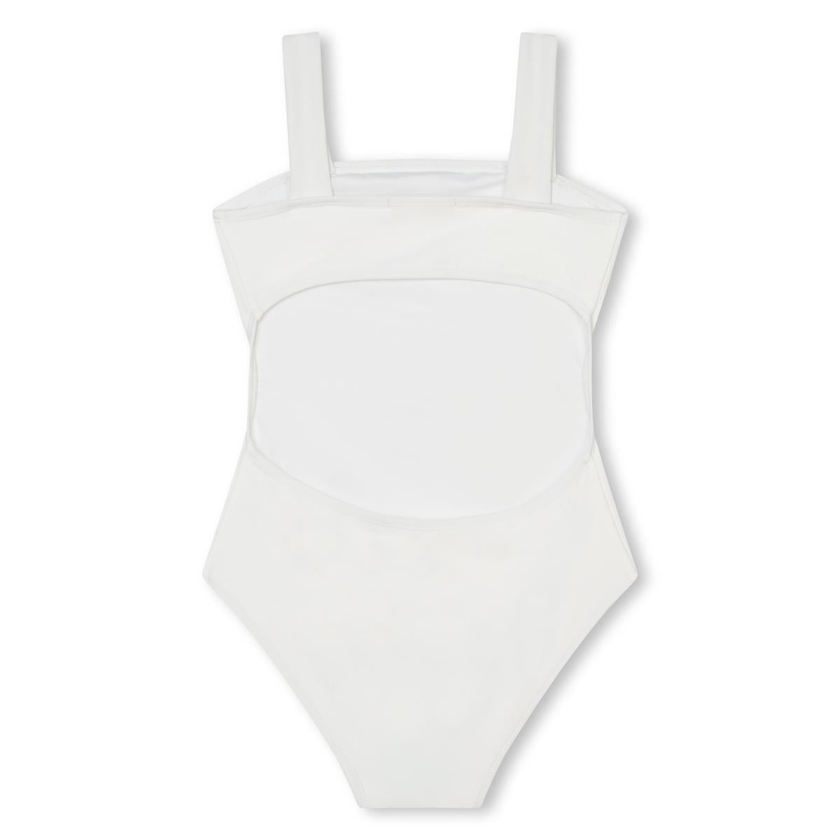 Girls White Swimsuit