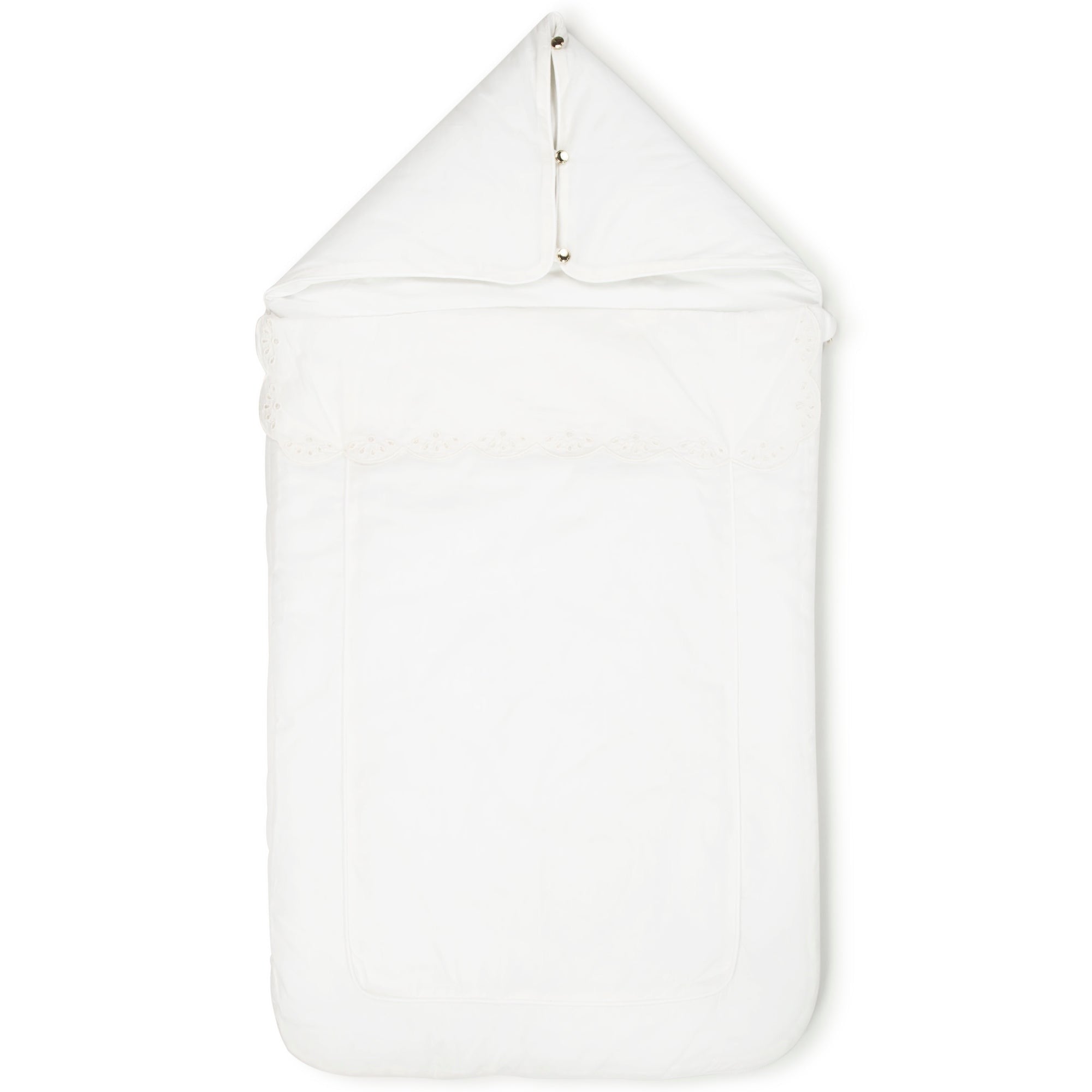 Baby Boys & Girls White Padded Nest