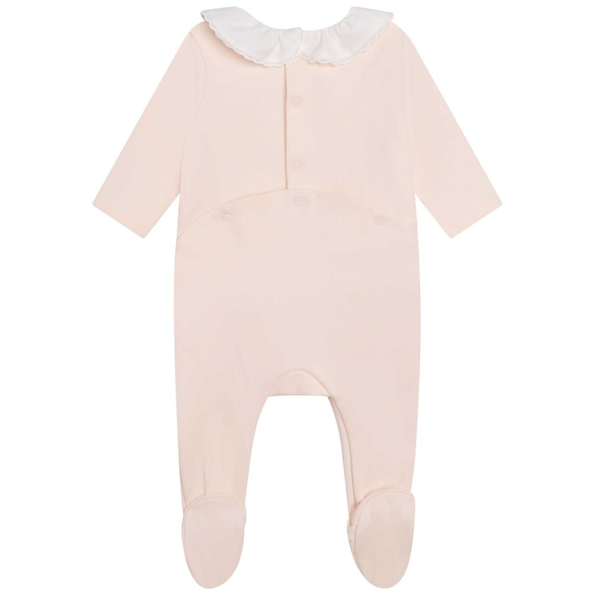 Baby Girls Pink Babysuit