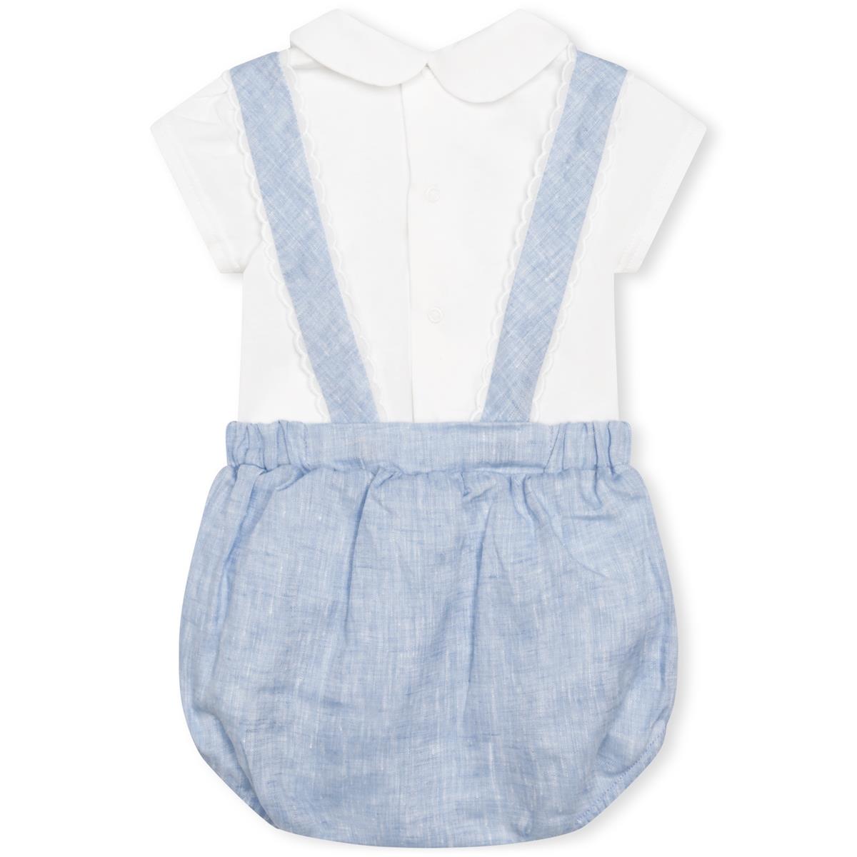 Baby Girls White Babysuit Set(2 Pack)
