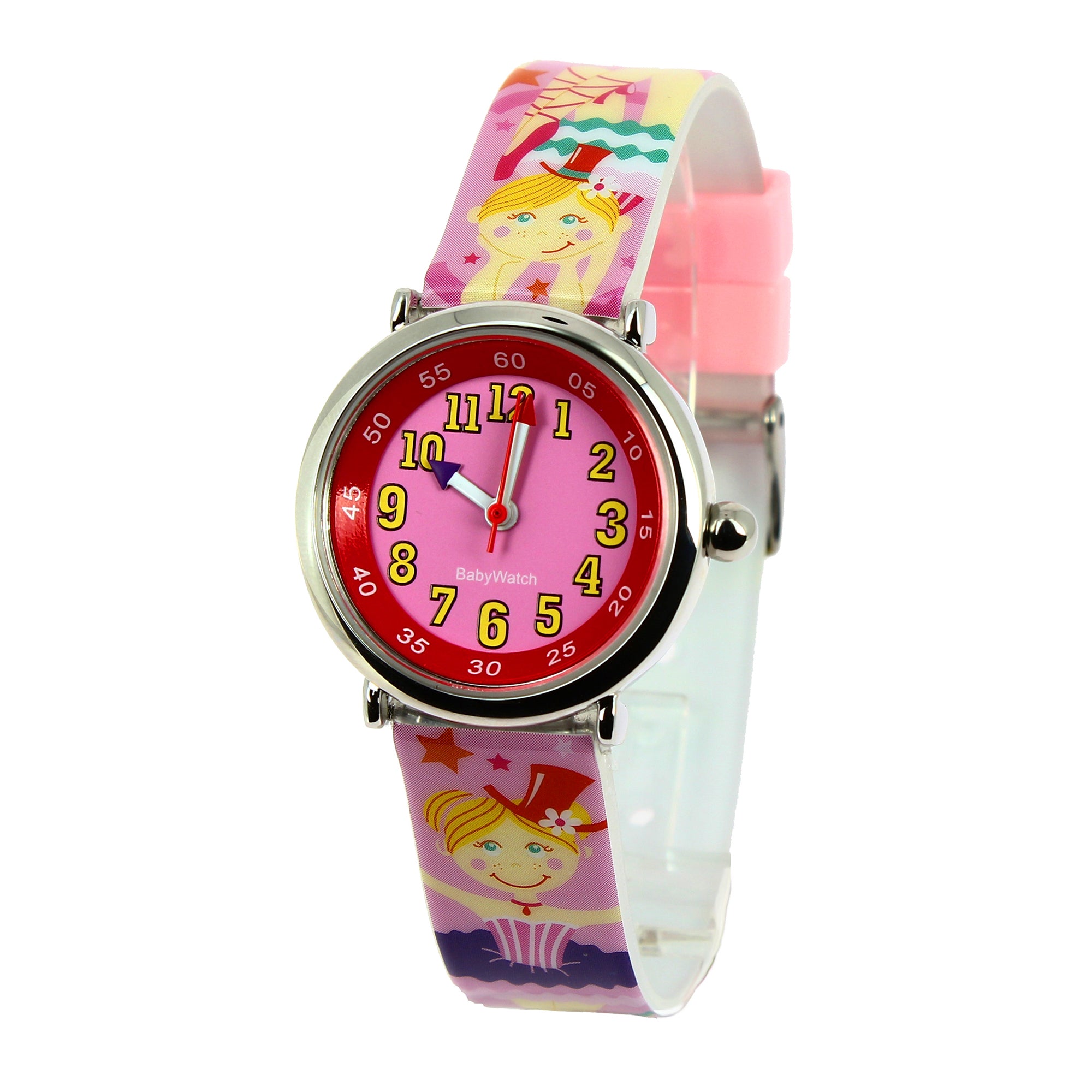 Girls Pink Watch(4-7Y)