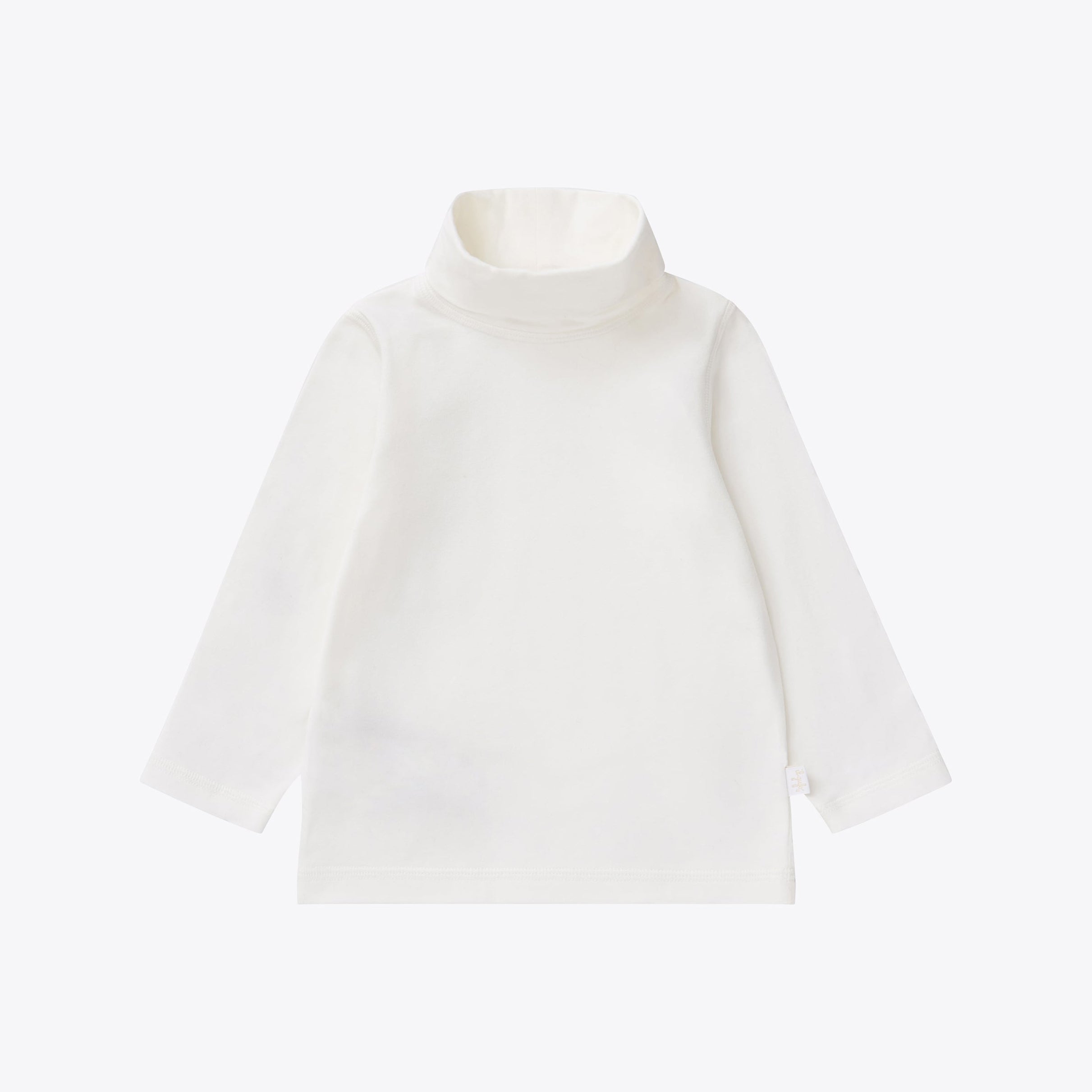 Girls White Cotton T-Shirt