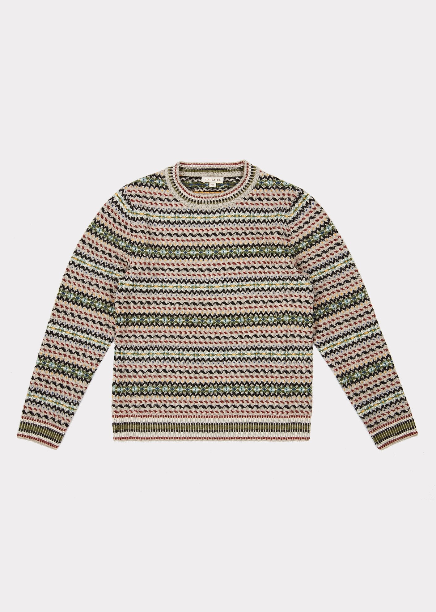 Boys & Girls Grey Melange Quail Chunky Jumper