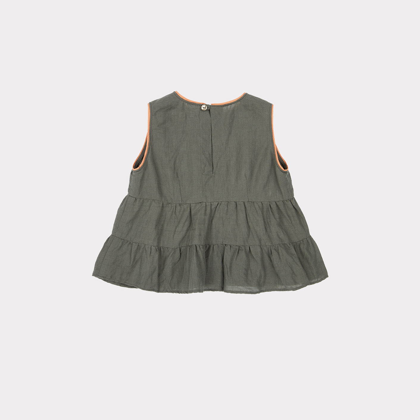 Girls Dark Olive Top
