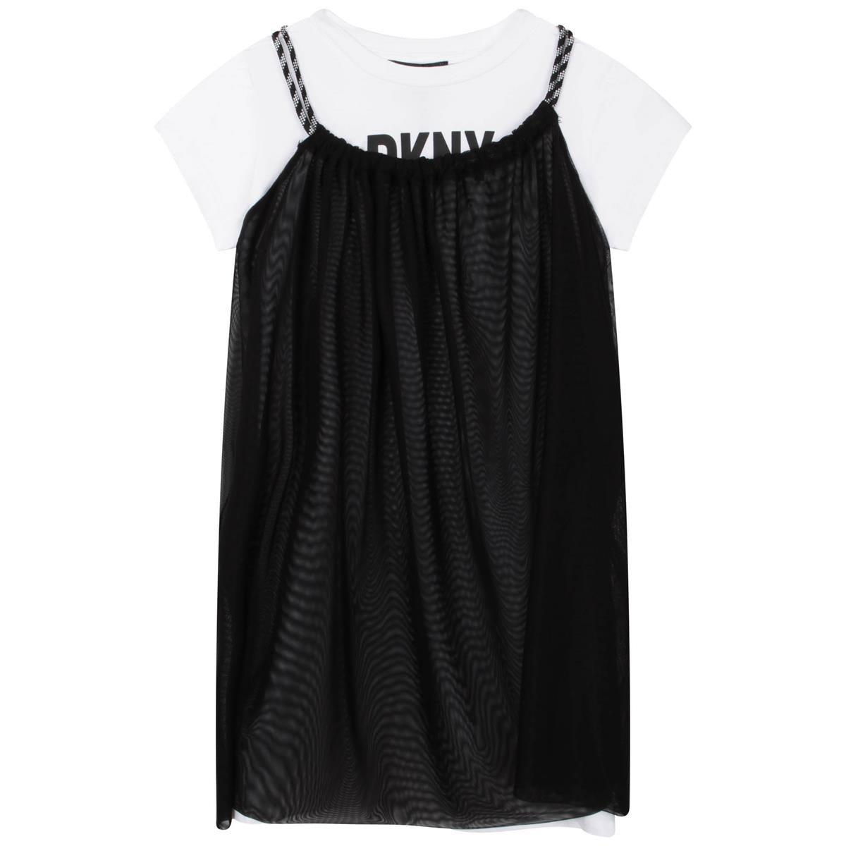 Girls Black Dress Set