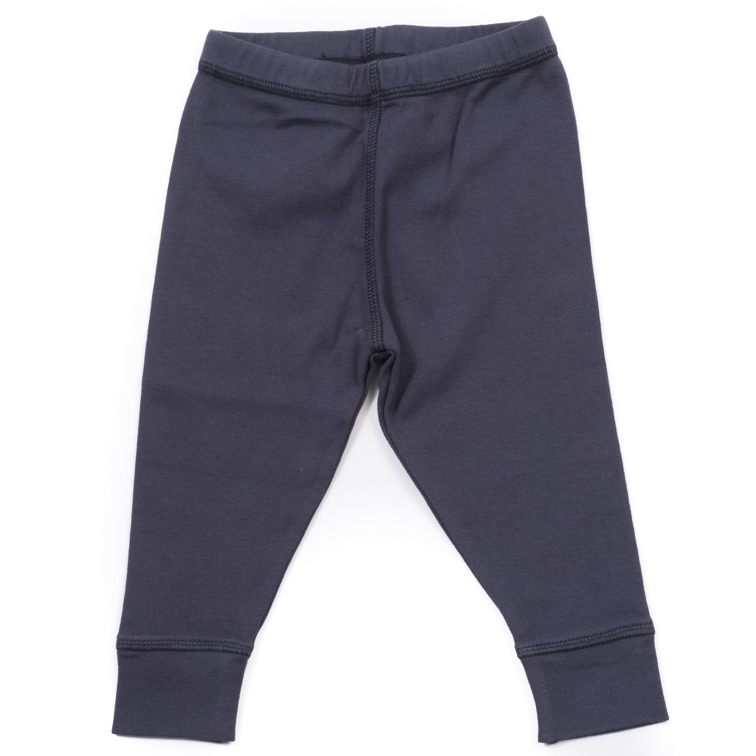 Baby Boys Navy Blue Cotton Leggings