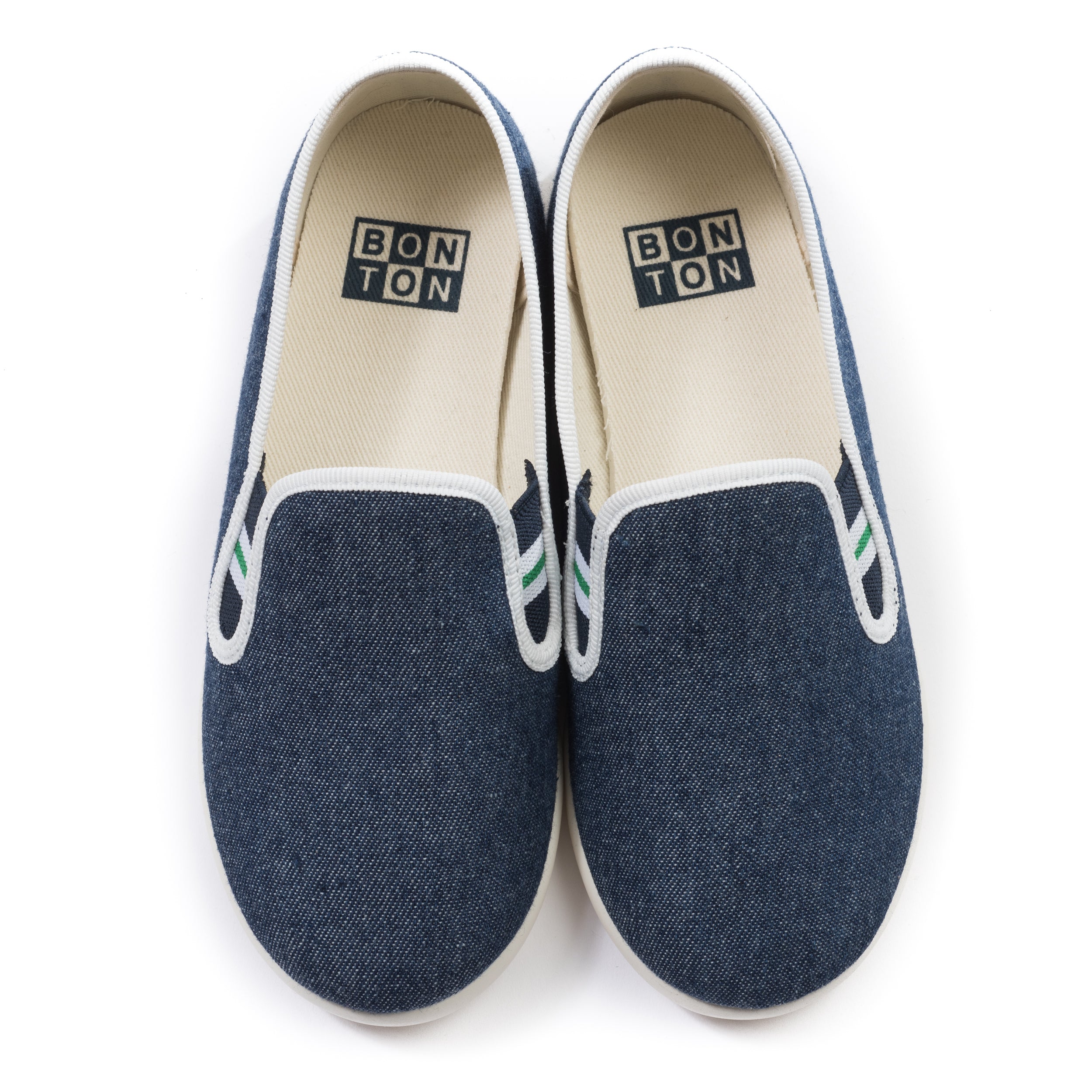 Baby Boys Blue Plained Slippers
