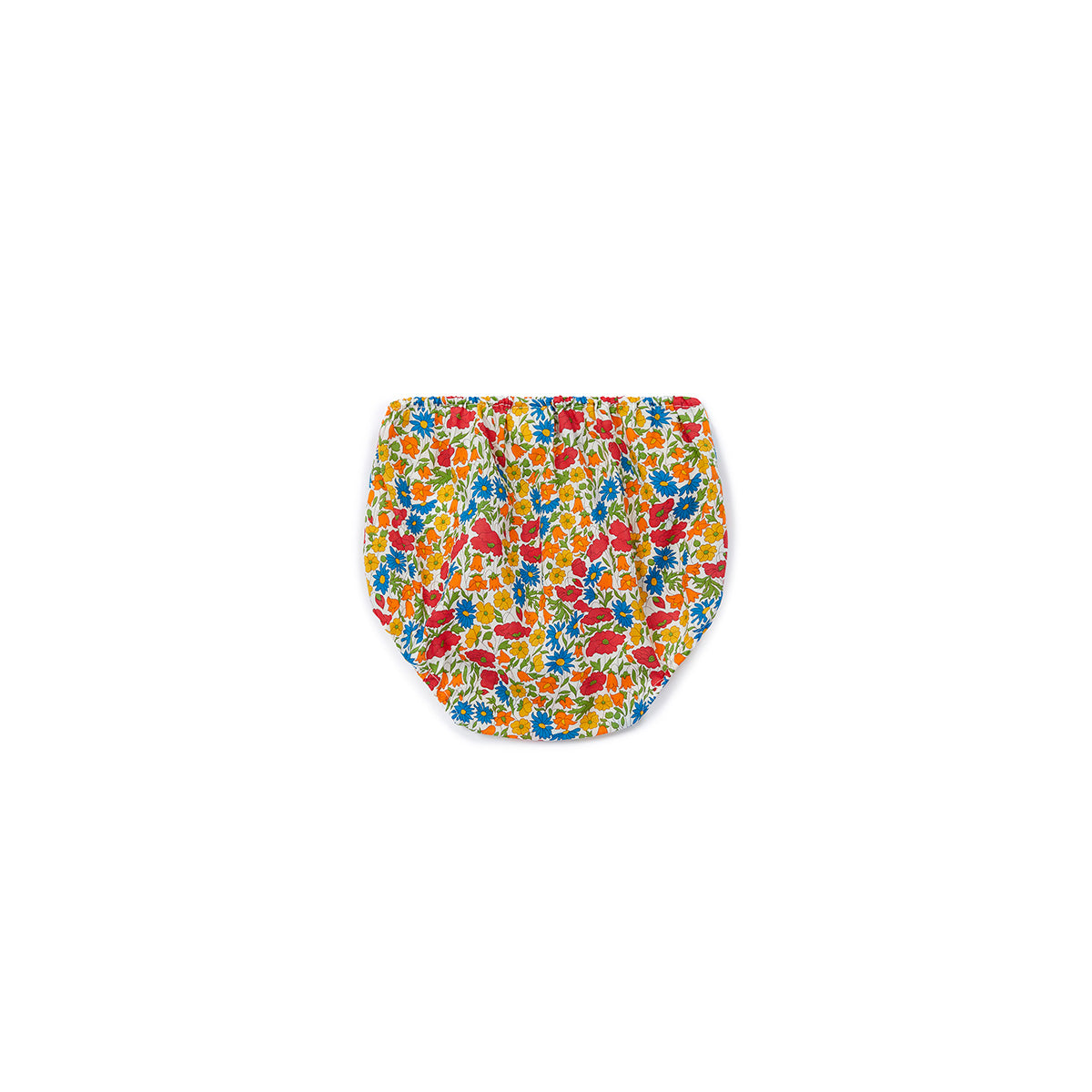 Baby Girls Red Cotton Bloomers