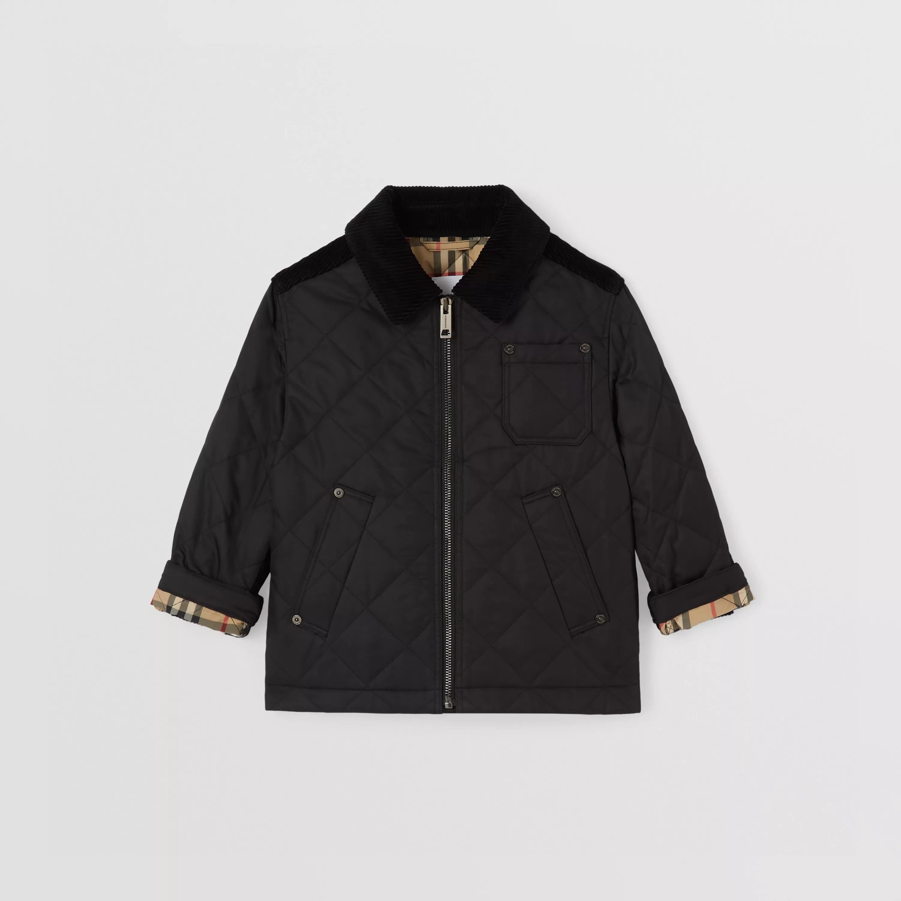 Boys & Girls Black Padded Jacket