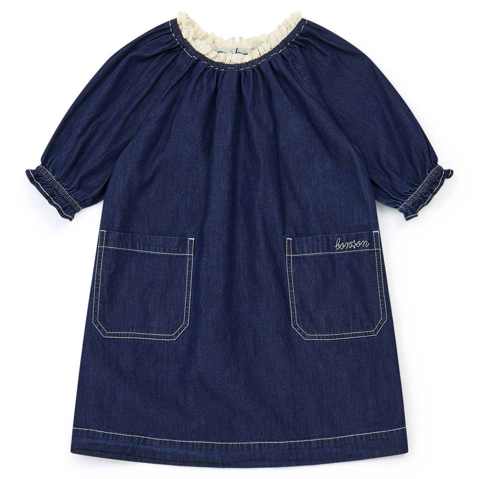 Girls Blue Denim Dress