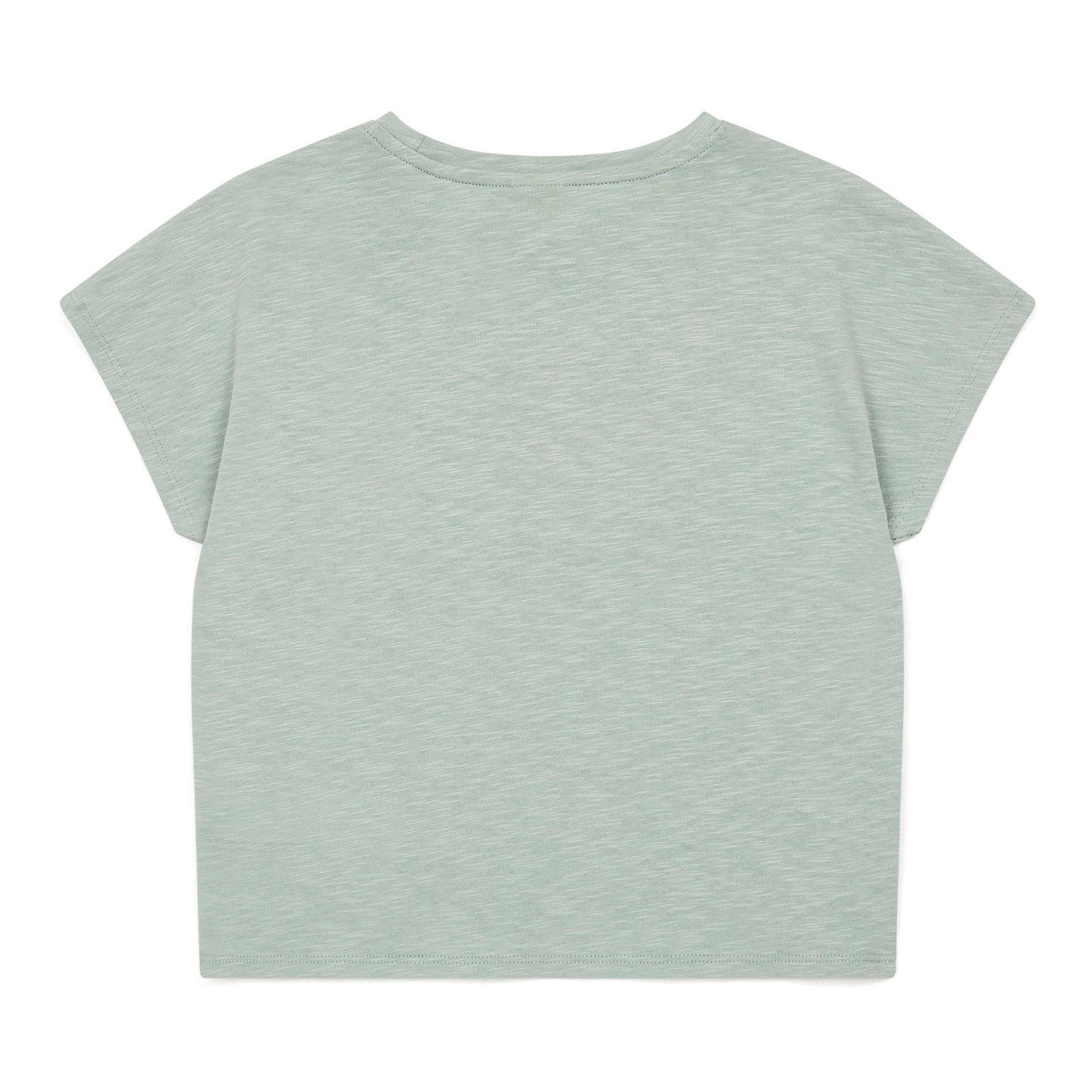 Boys & Girls Grey Logo Cotton T-Shirt
