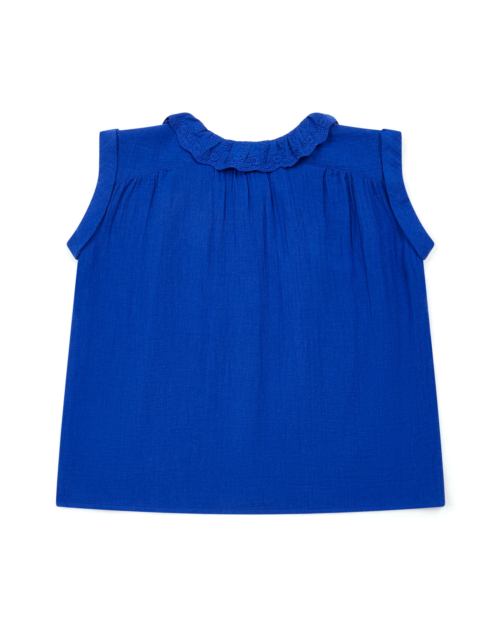 Girls Blue Cotton Top
