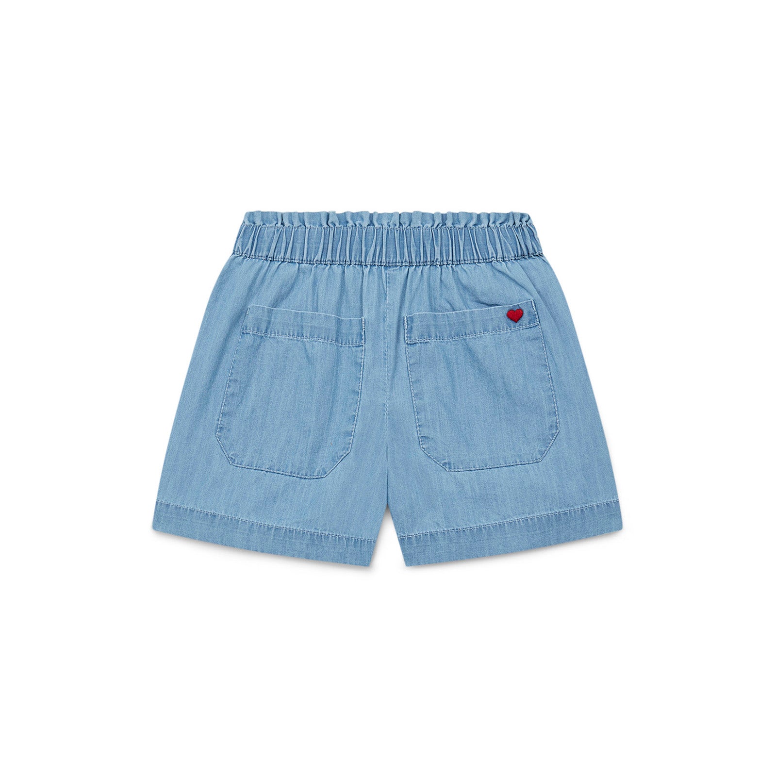 Girls Blue Denim Shorts