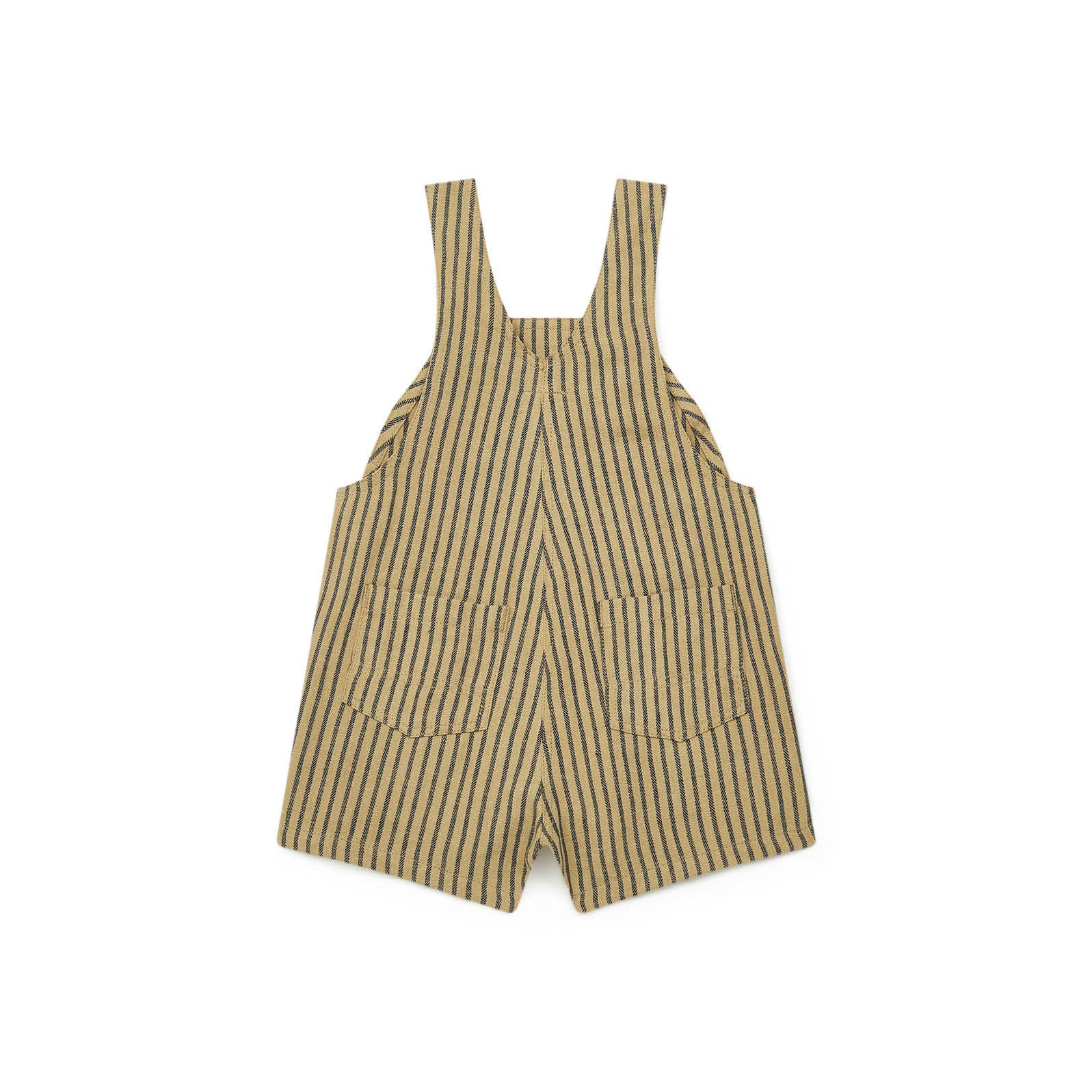Baby Boys & Girls Yellow Stripes Jumpsuit