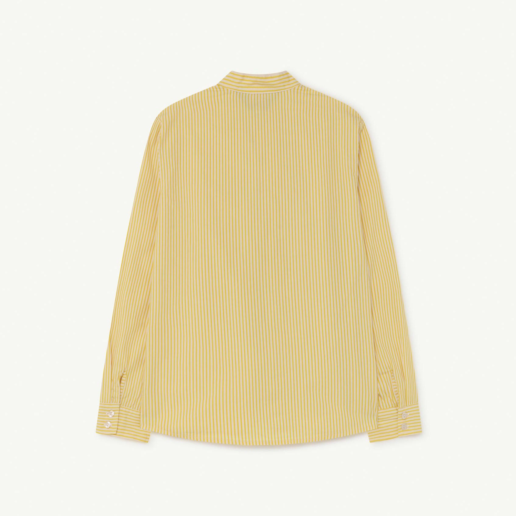 Boys & Girls Yellow Stripes Cotton Shirt