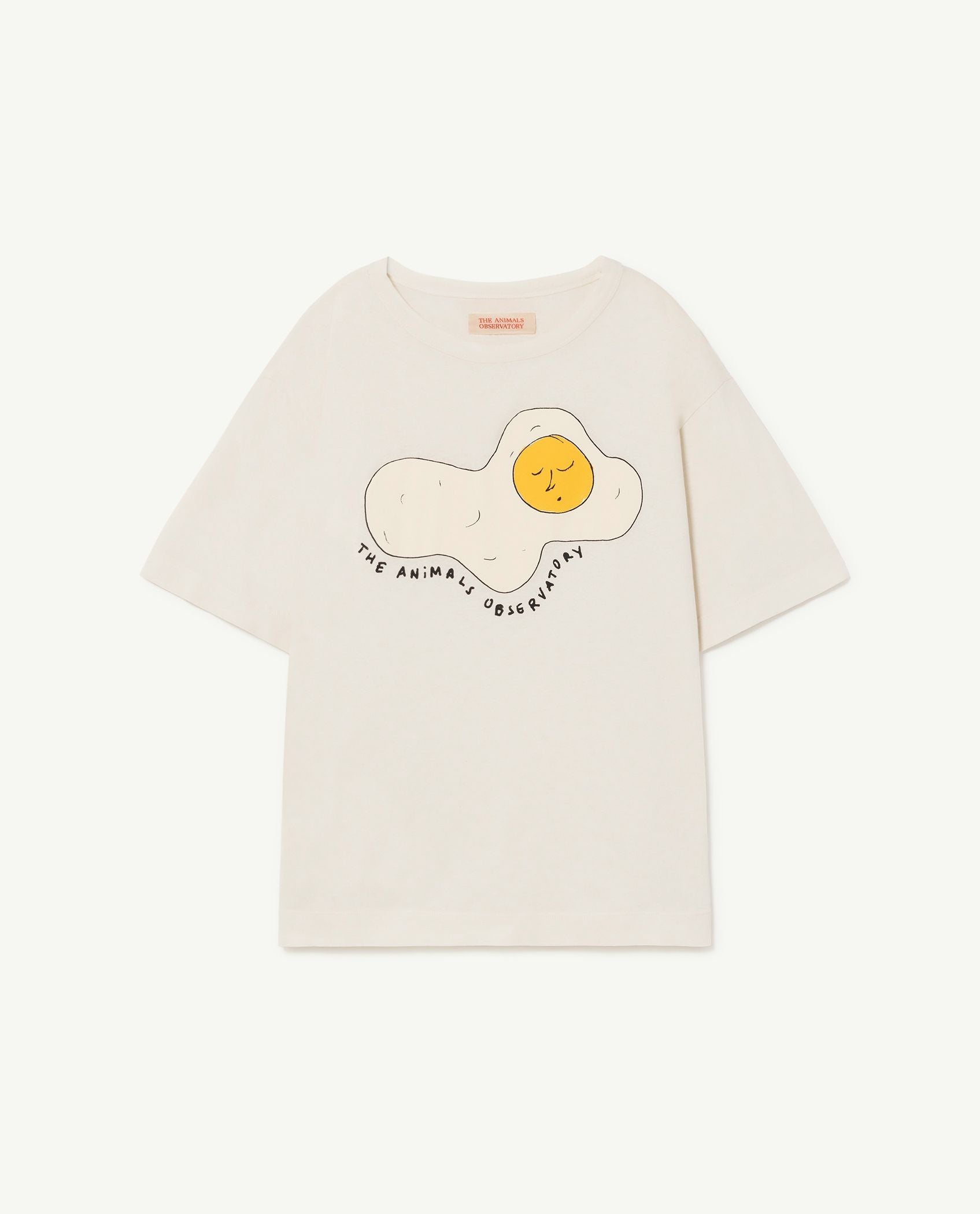 Boys & Girls White Printed T-Shirt