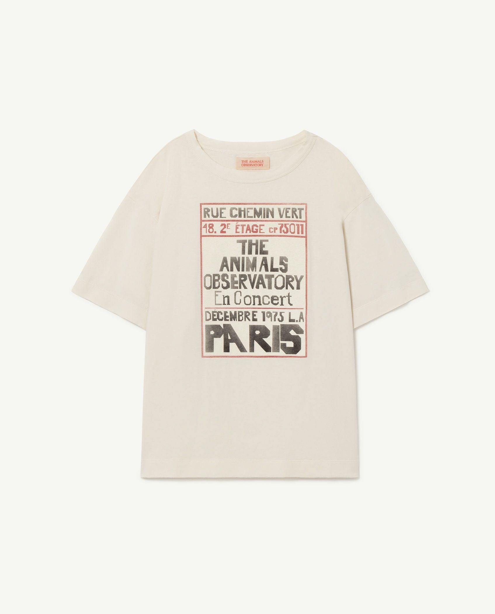 Boys & Girls White Printed T-Shirt