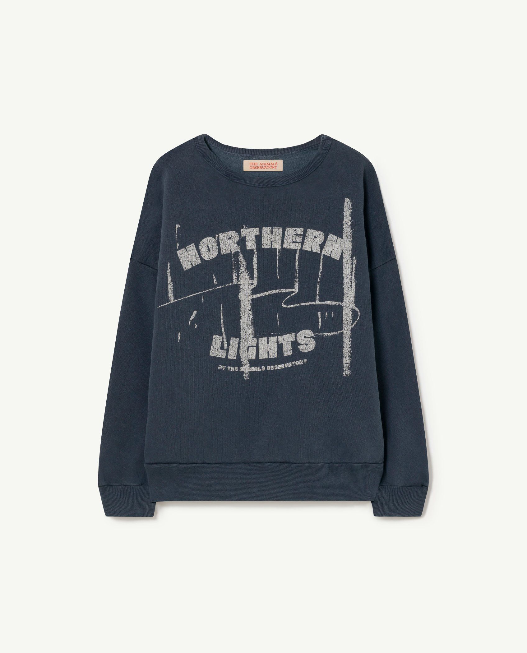 Boys & Girls Deep Blue Printed Sweatshirt