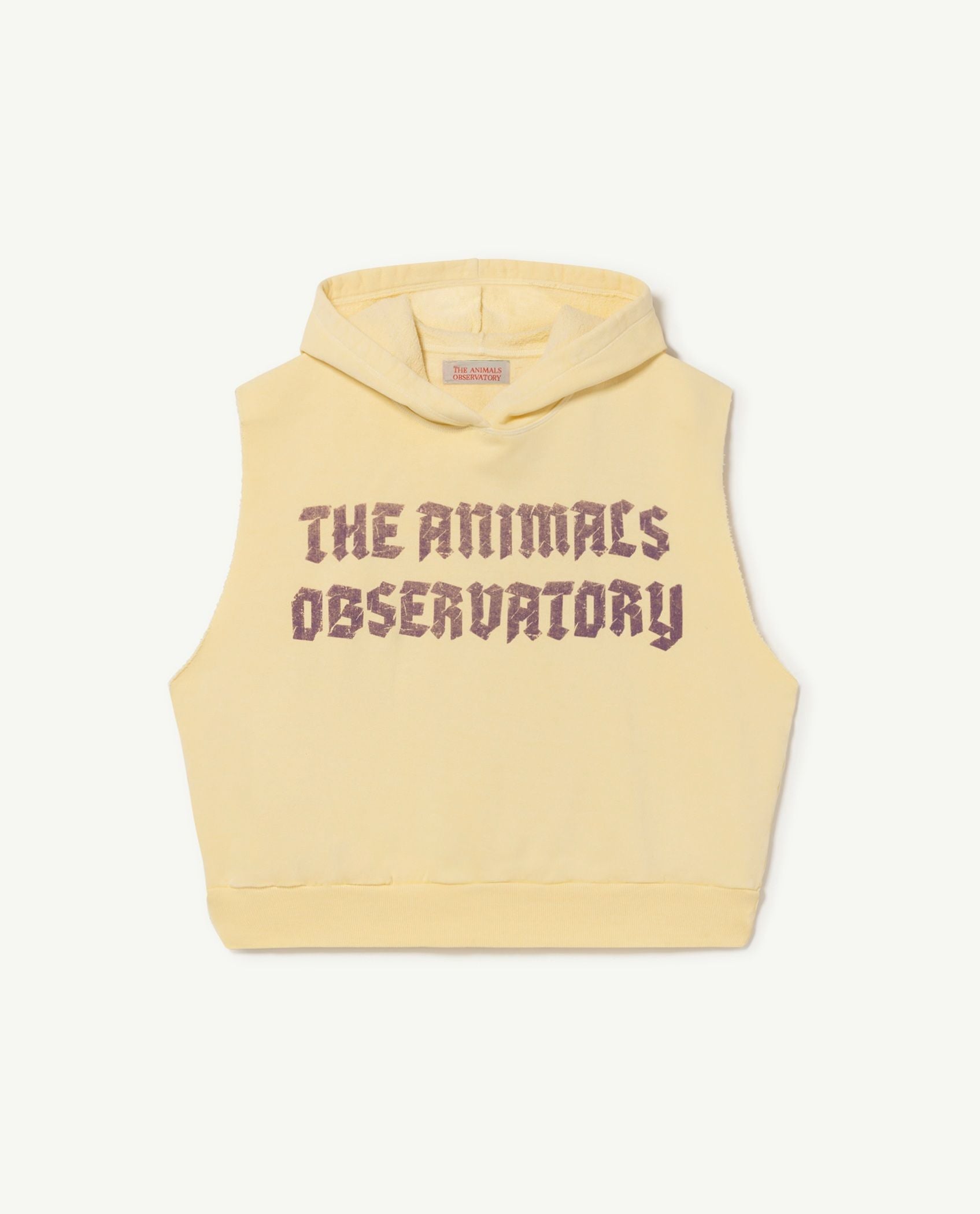 Boys & Girls Yellow Hooded Vest