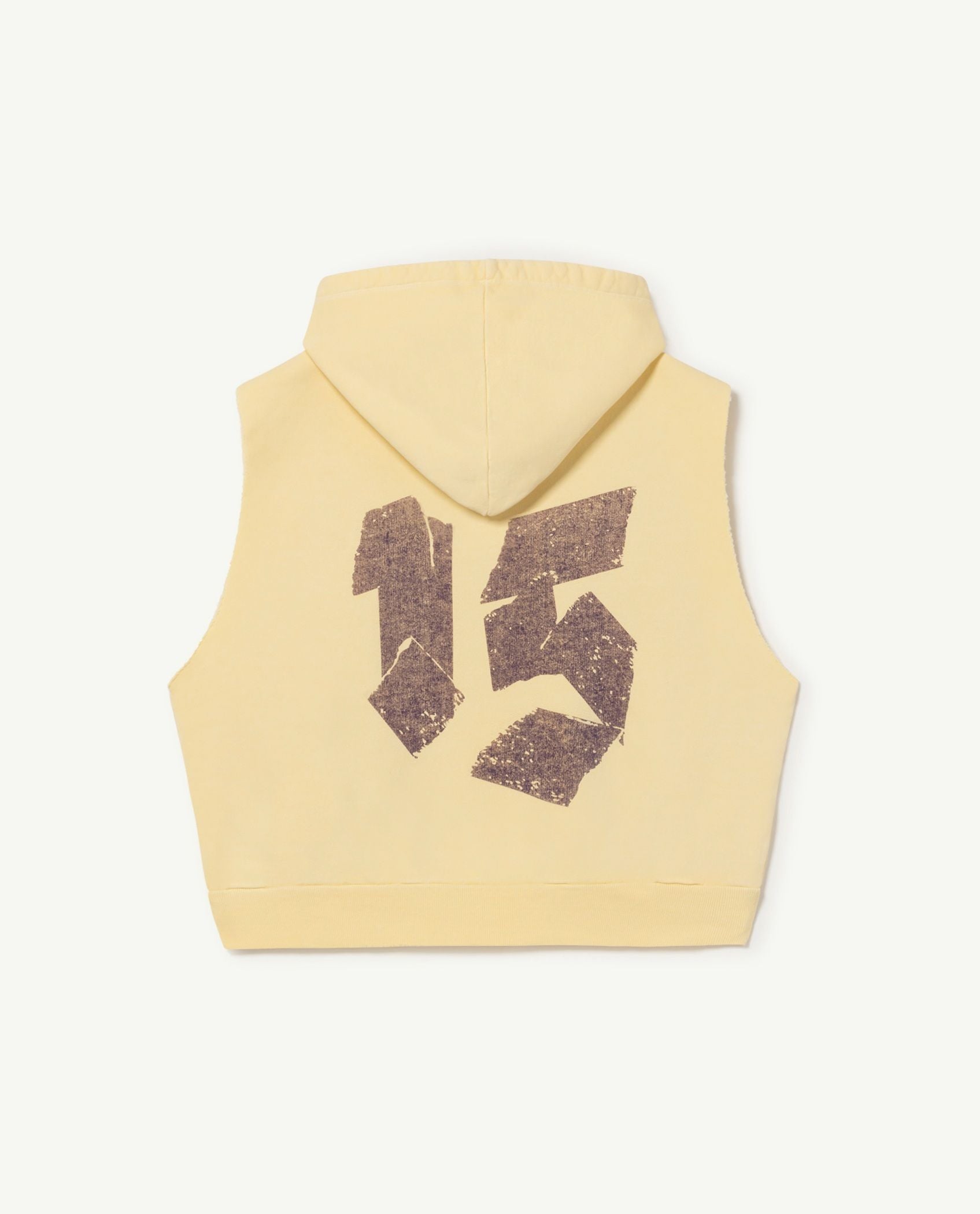 Boys & Girls Yellow Hooded Vest