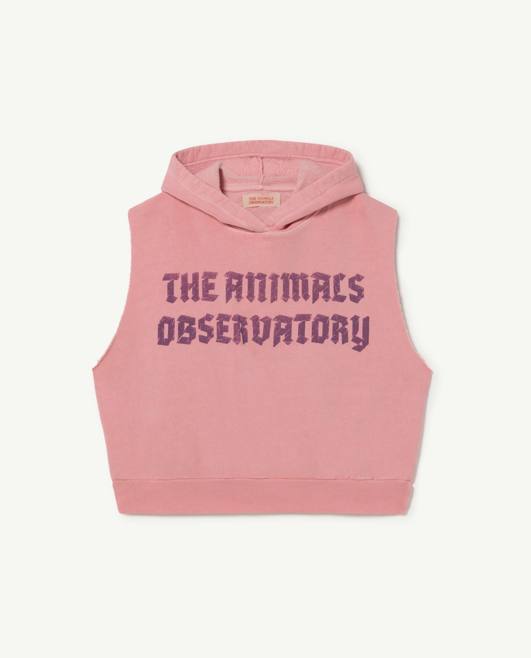 Boys & Girls Pink Hooded Vest