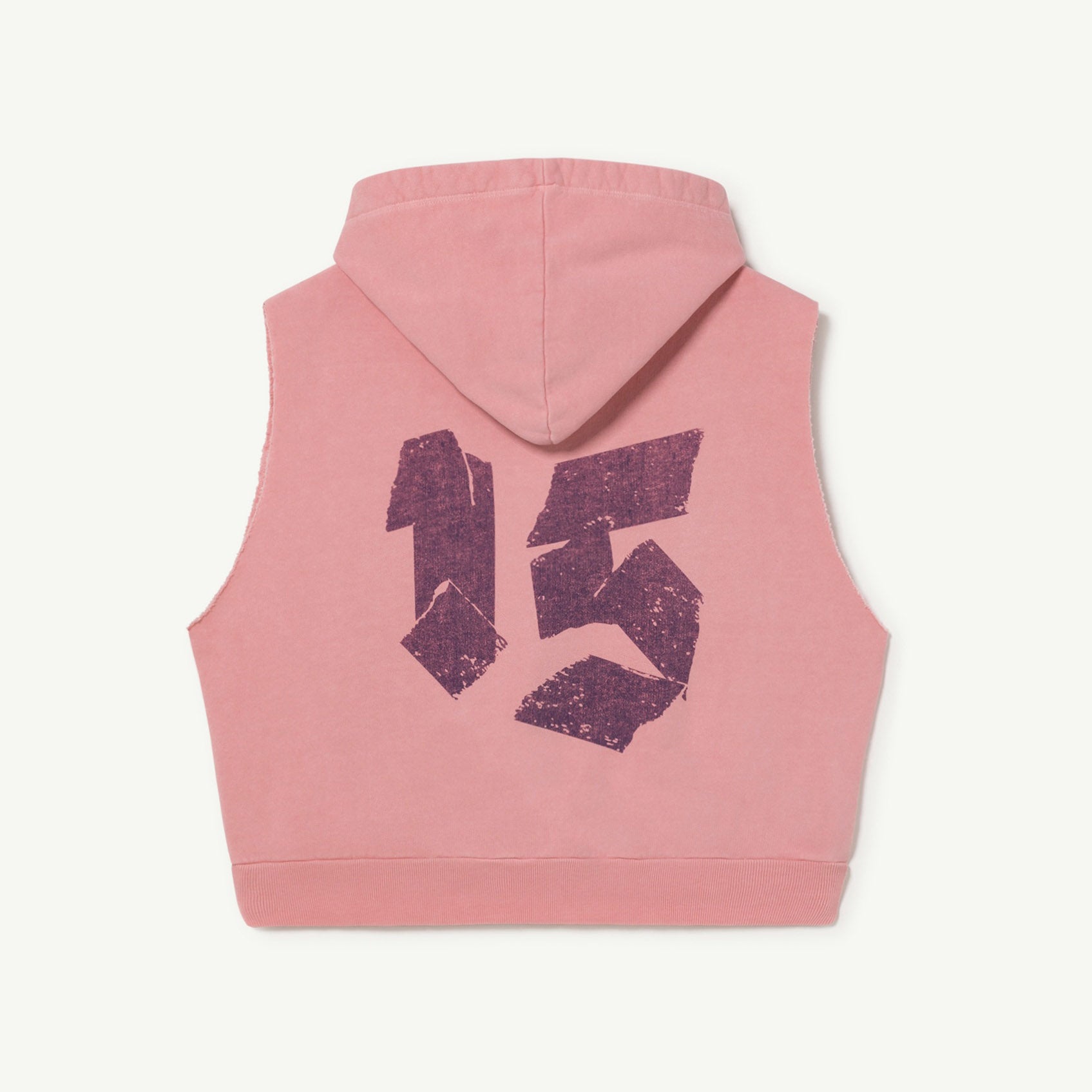 Boys & Girls Pink Logo Cotton Vest