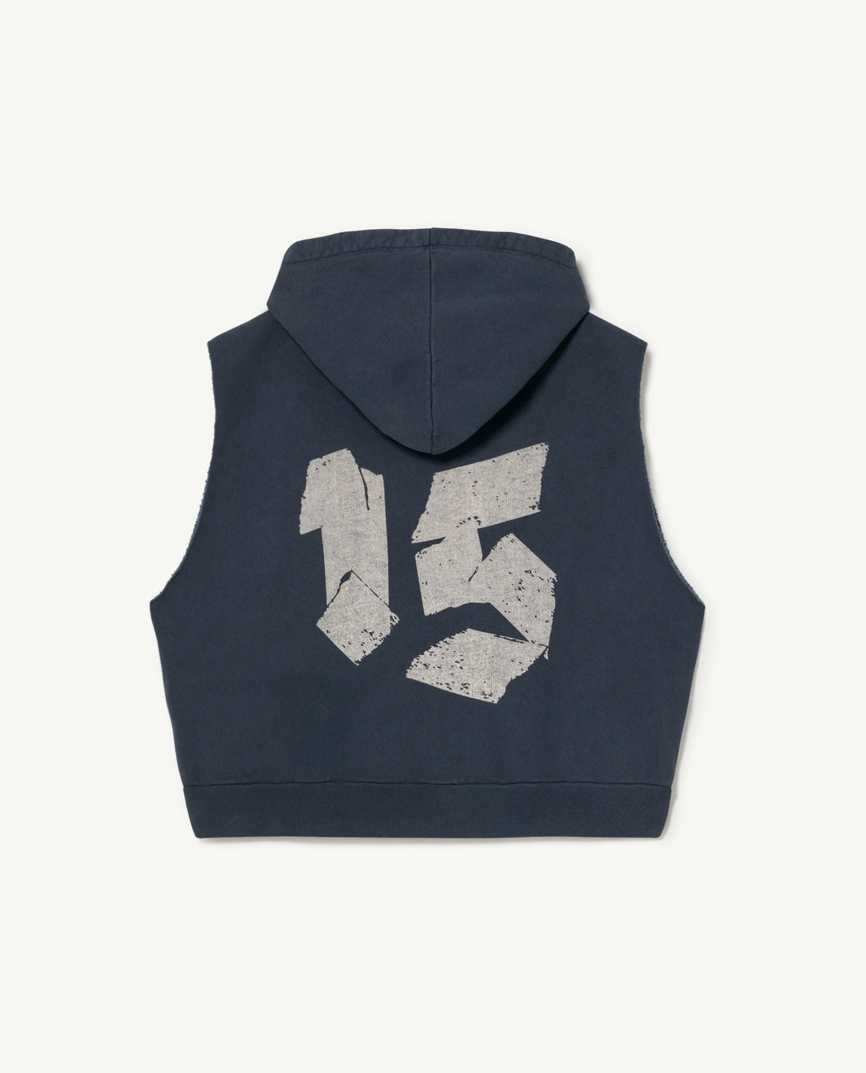 Boys & Girls Deep Blue Hooded Vest