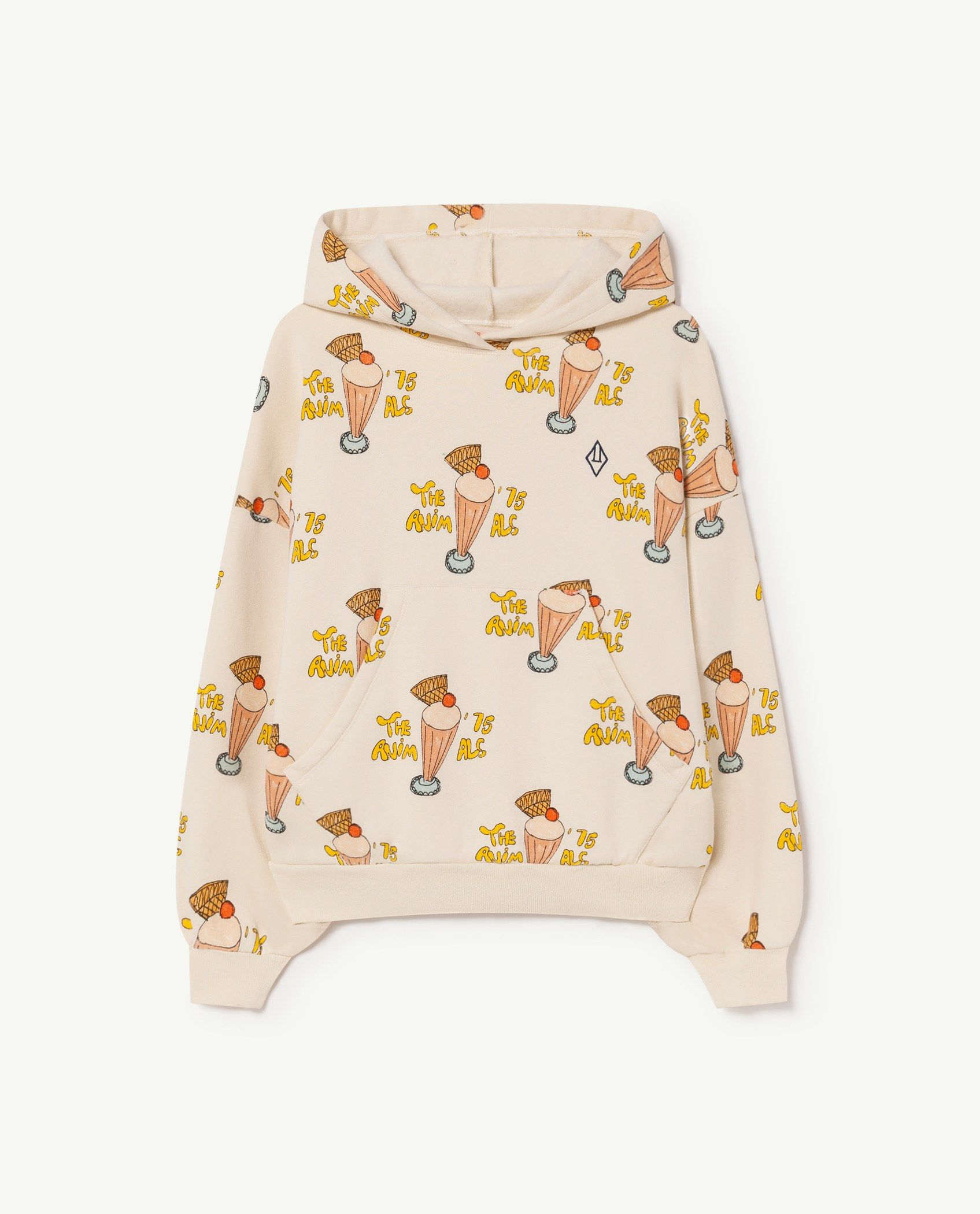 Boys & Girls White Printed Sweatshirt