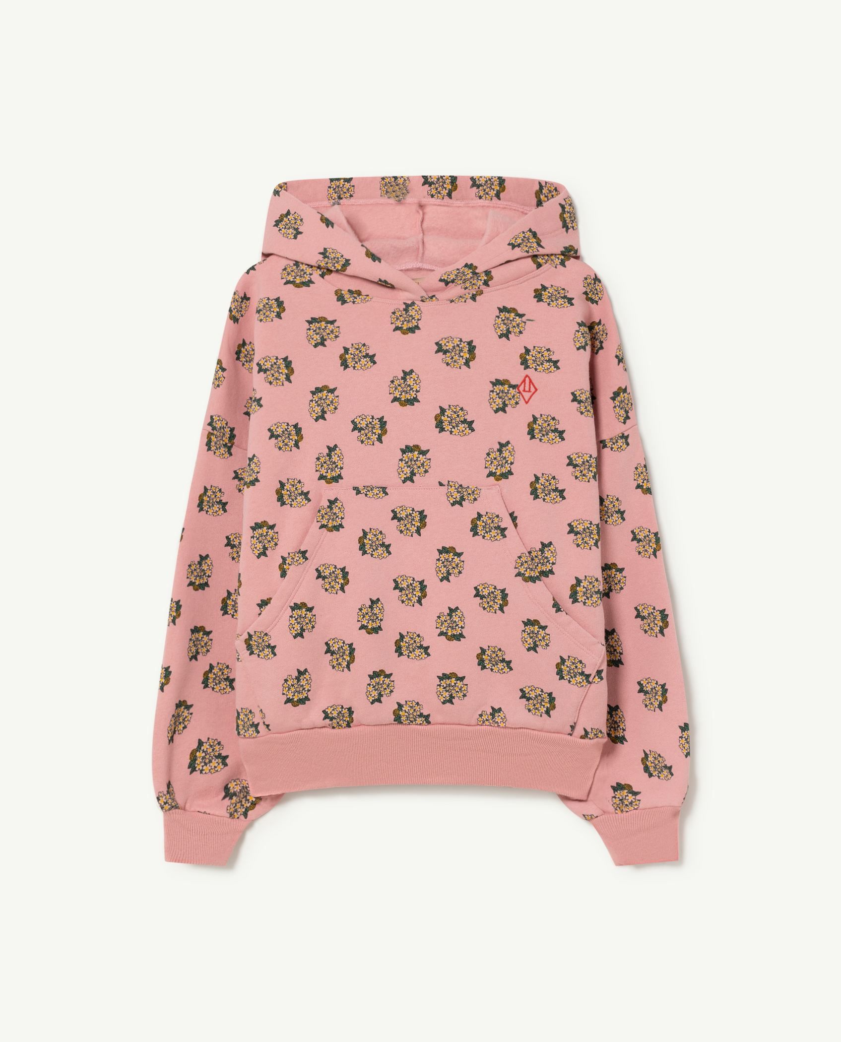 Boys & Girls Pink Printed Sweatshirt