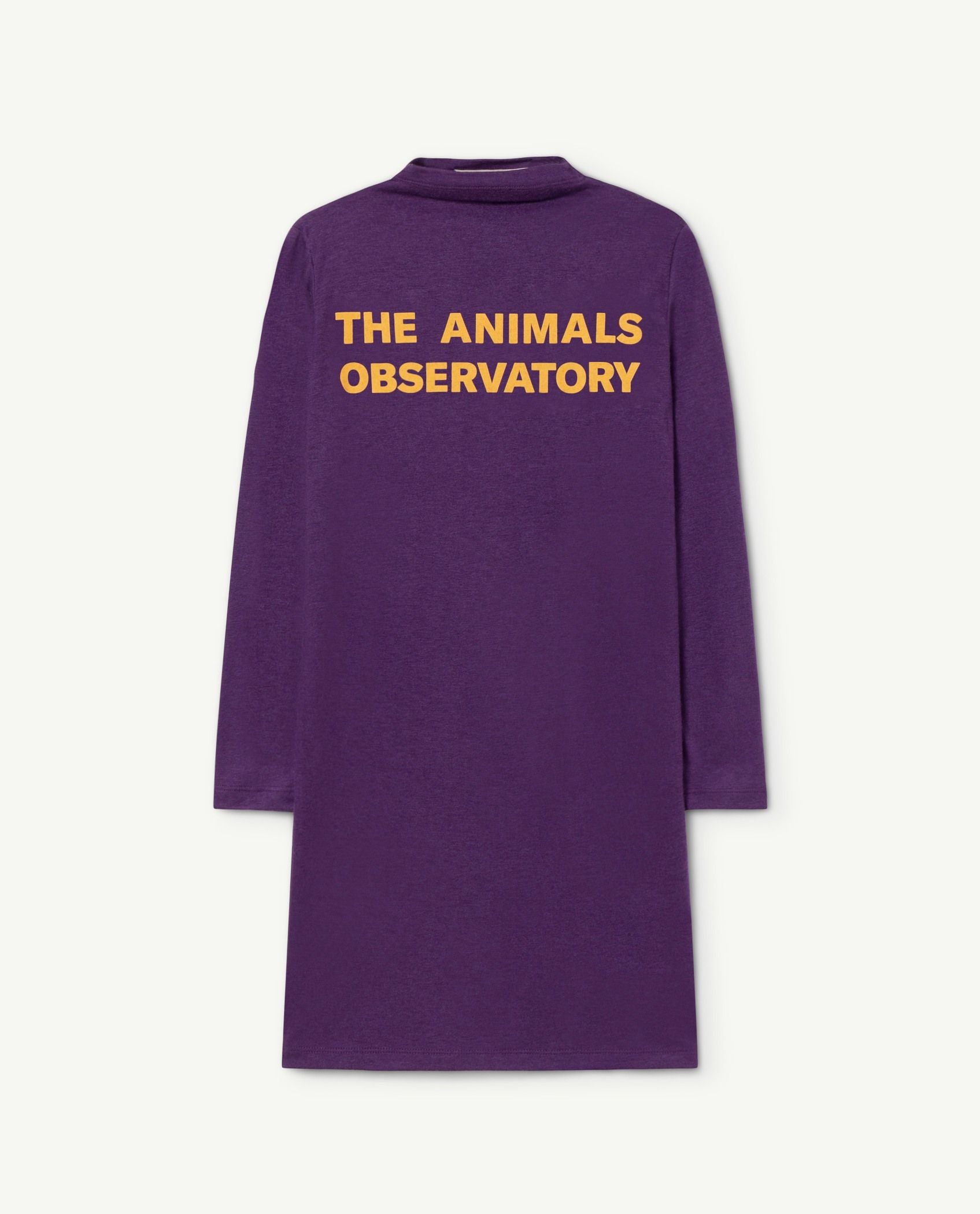Girls Purple Logo Dress