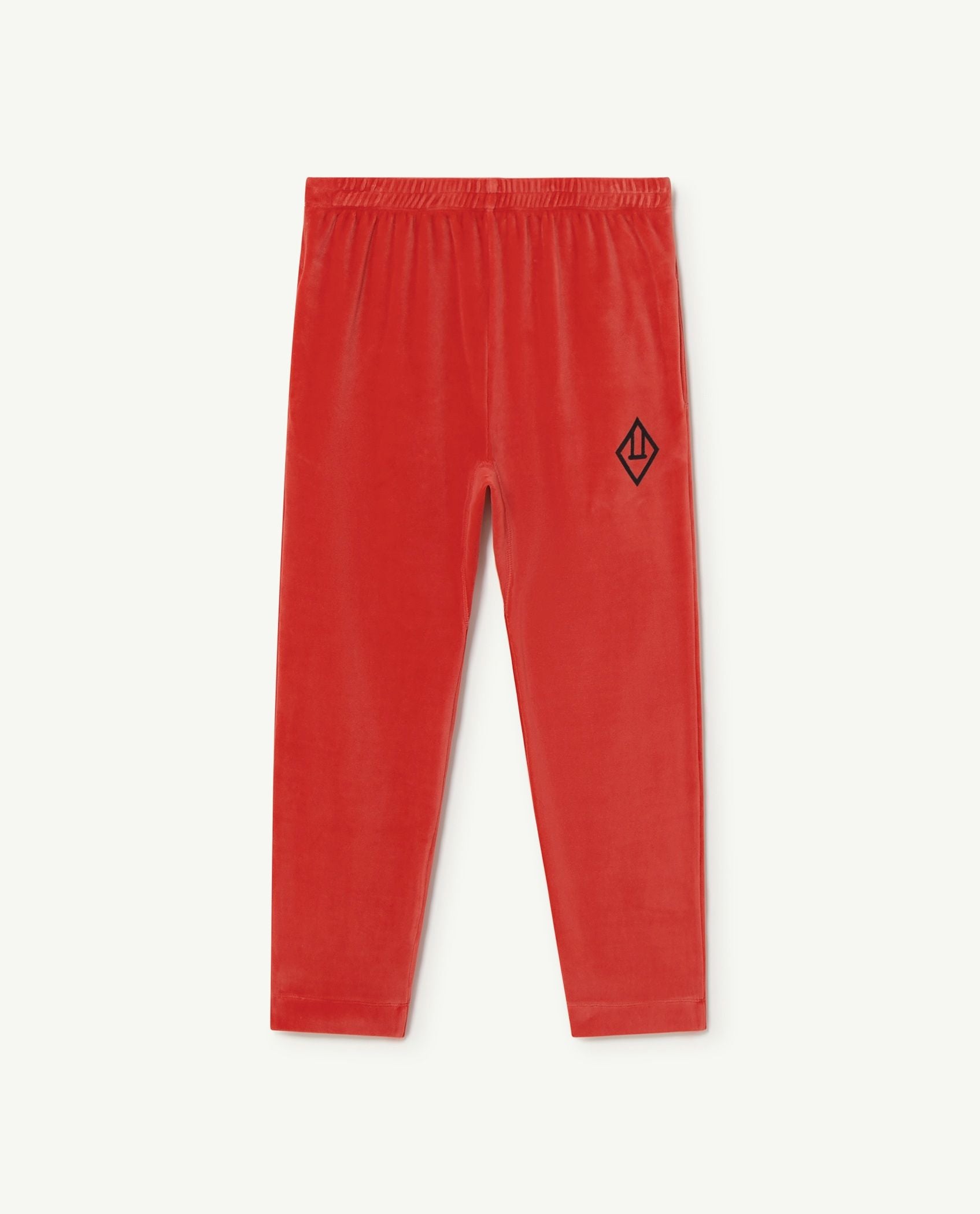 Boys & Girls Red Velvet Trousers