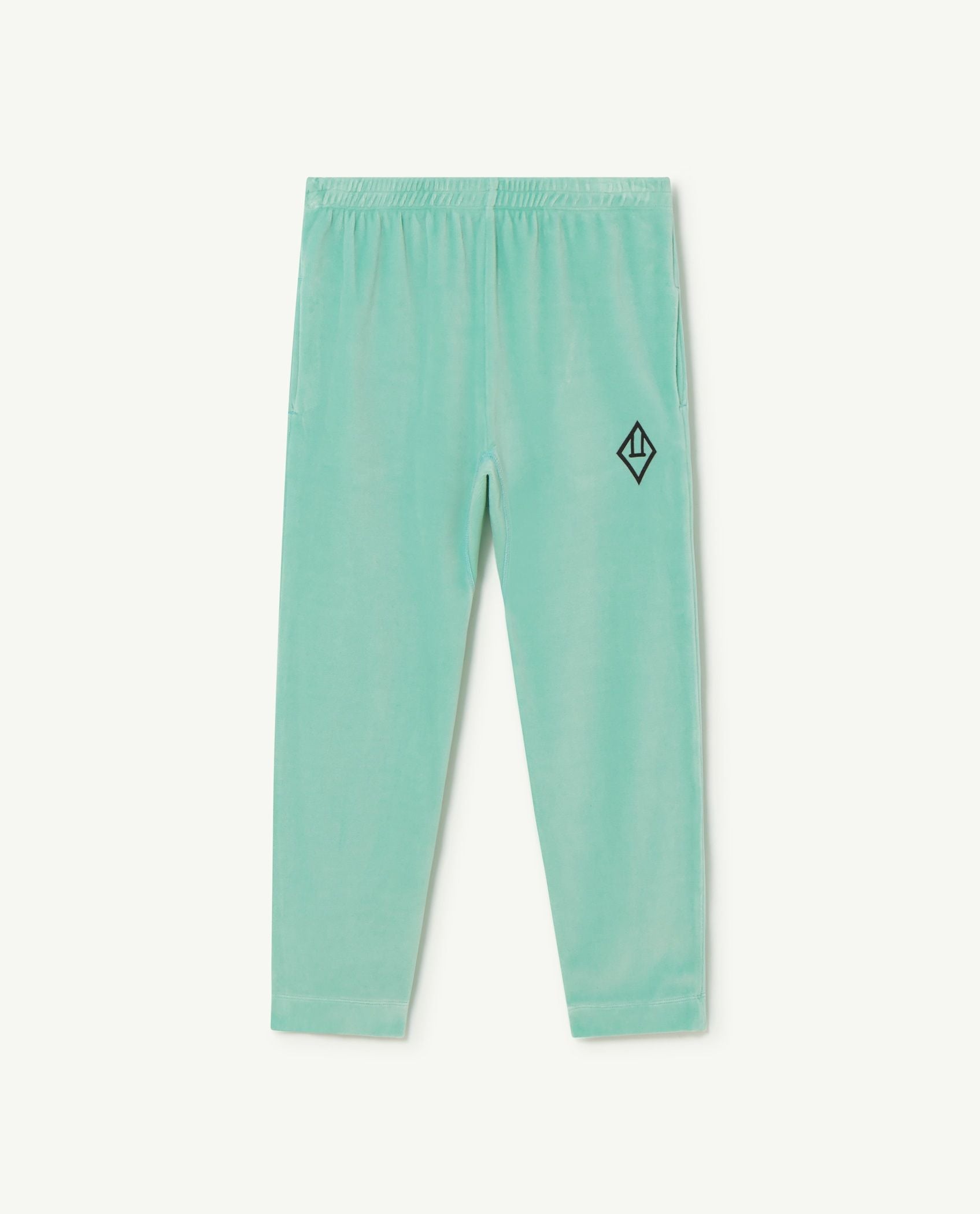 Boys & Girls Cyan Velvet Trousers