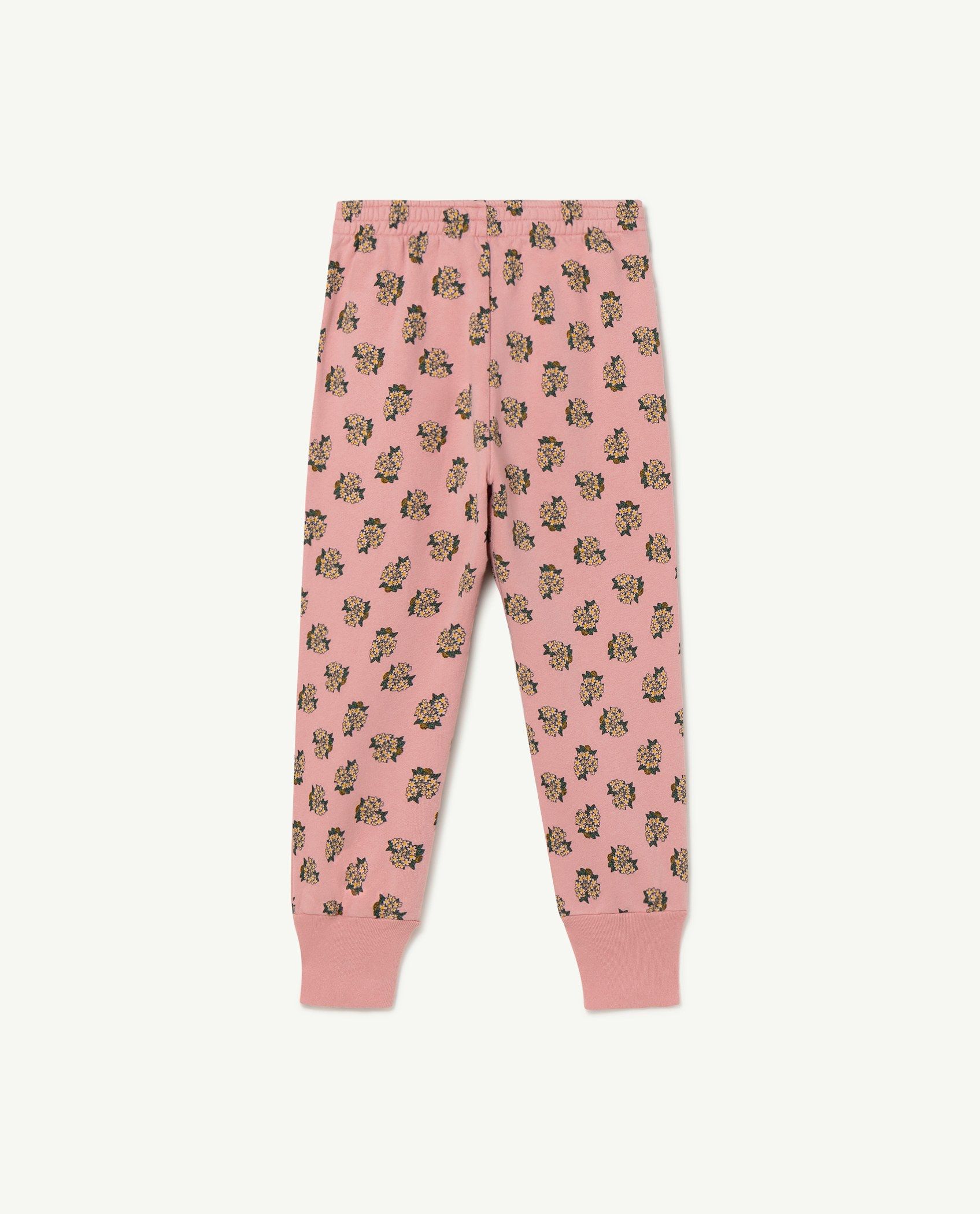 Boys & Girls Pink Printed Trousers