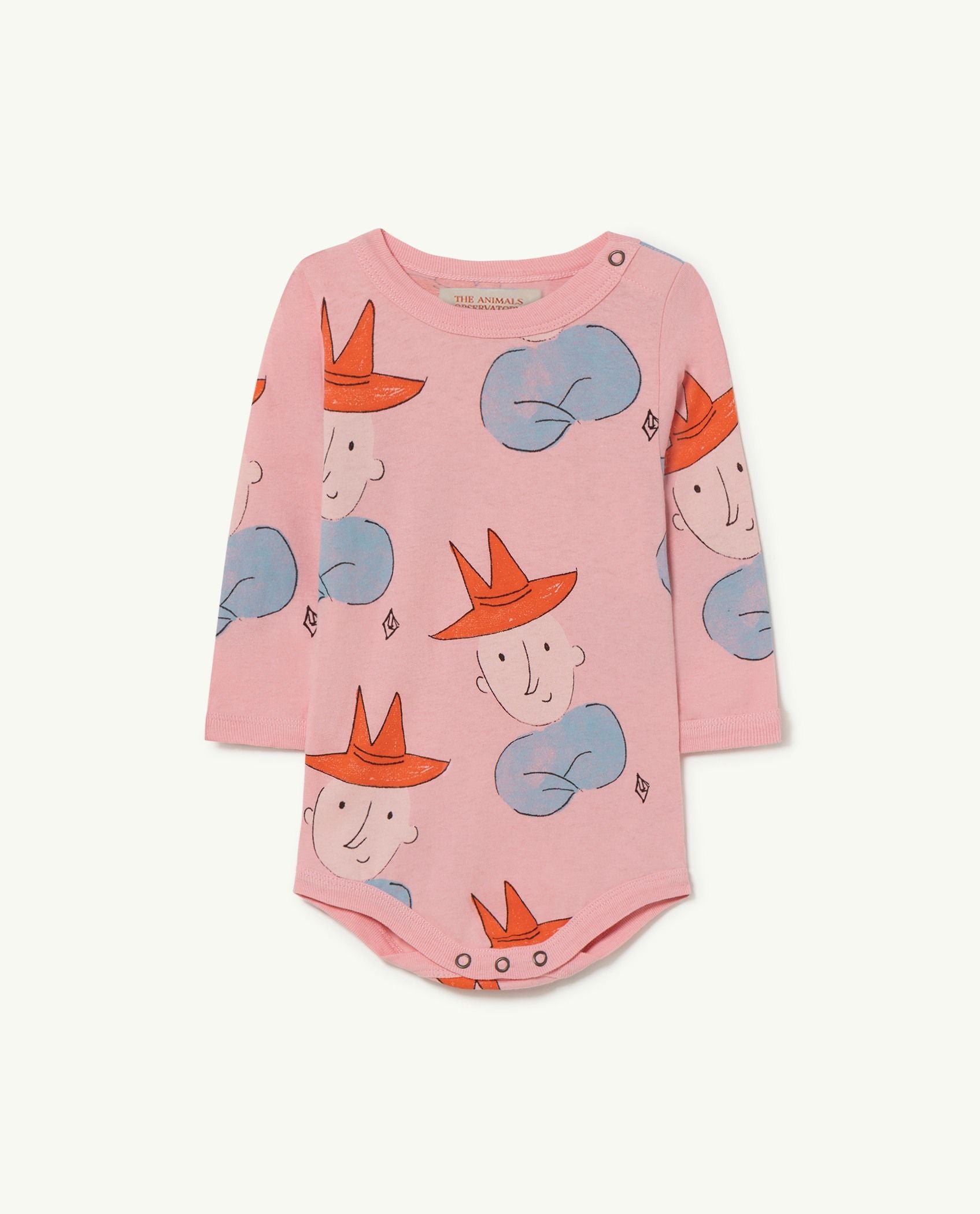 Baby Boys & Girls Pink Babysuit