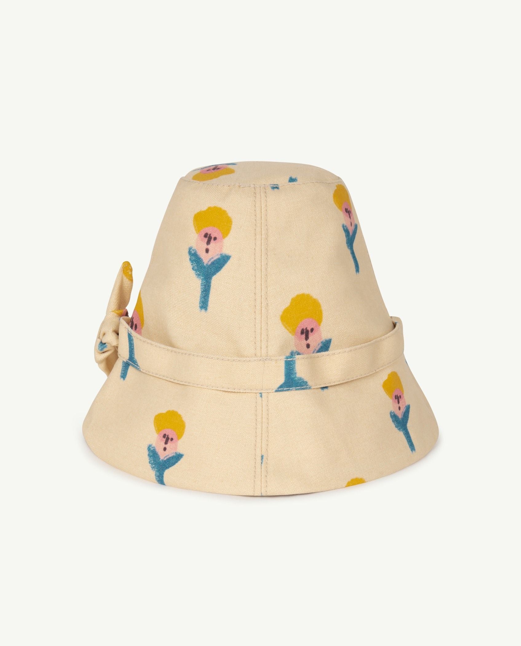 Boys & Girls White Printed Hat