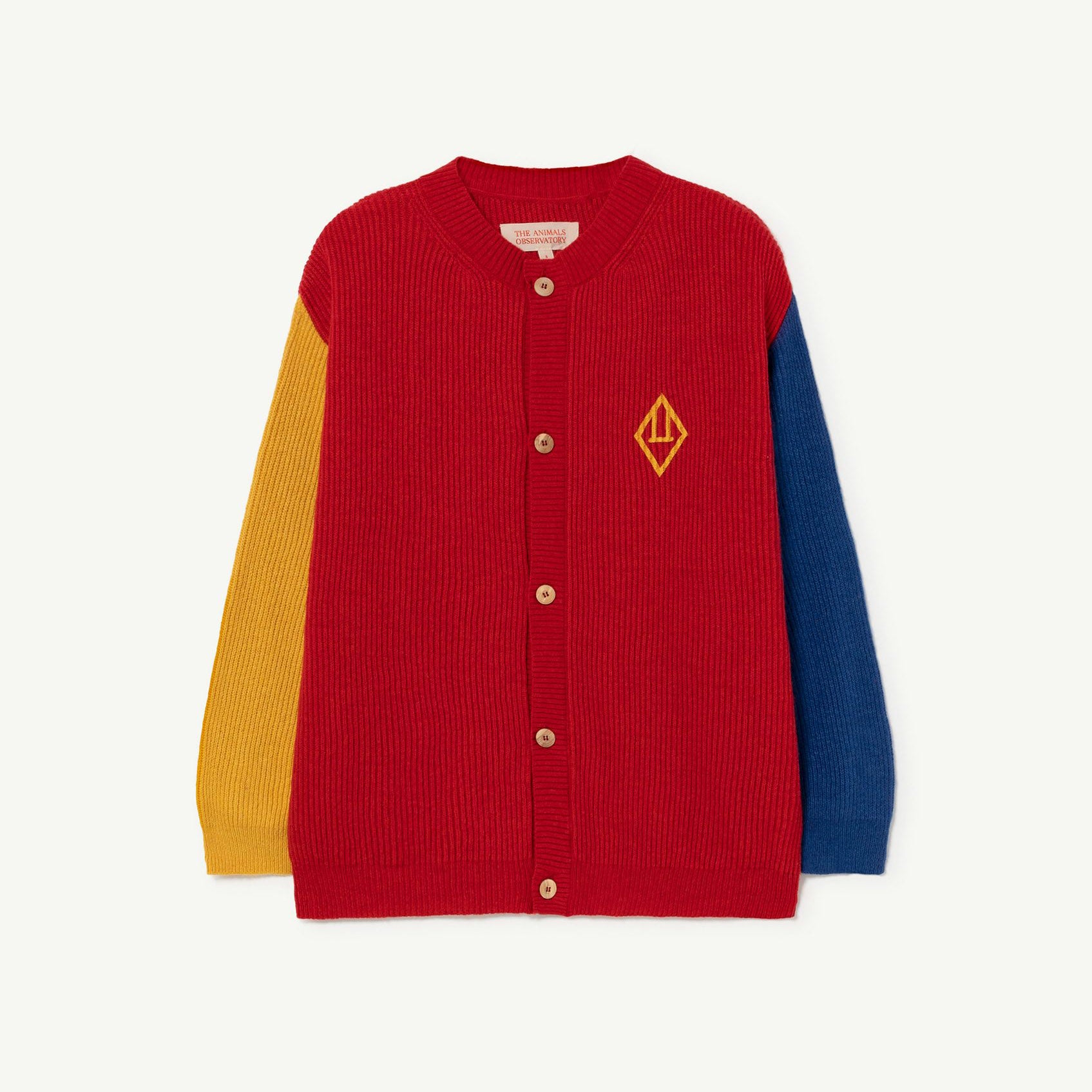 Boys & Girls Red Logo Cardigan