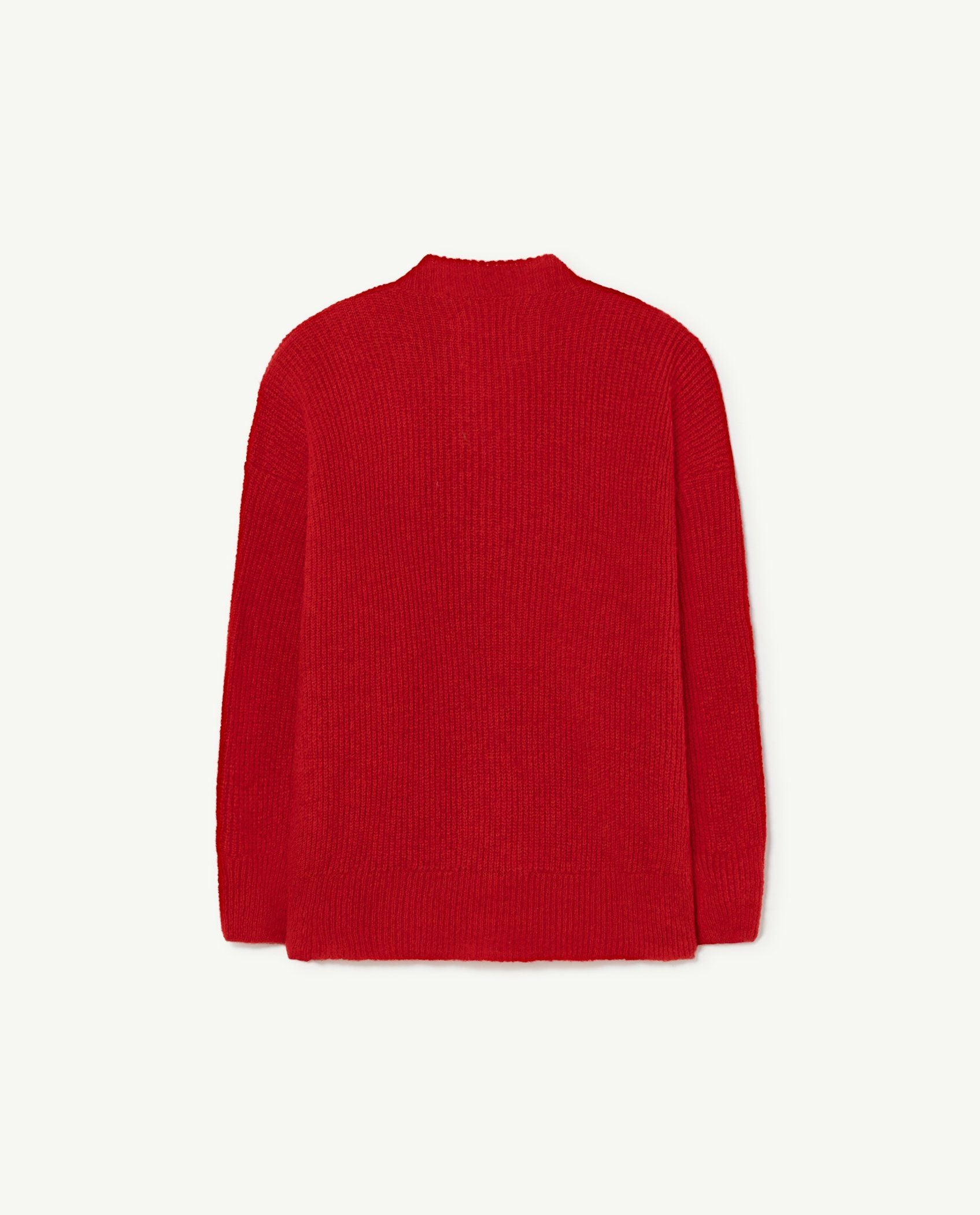 Boys & Girls Red Wool Cardigan