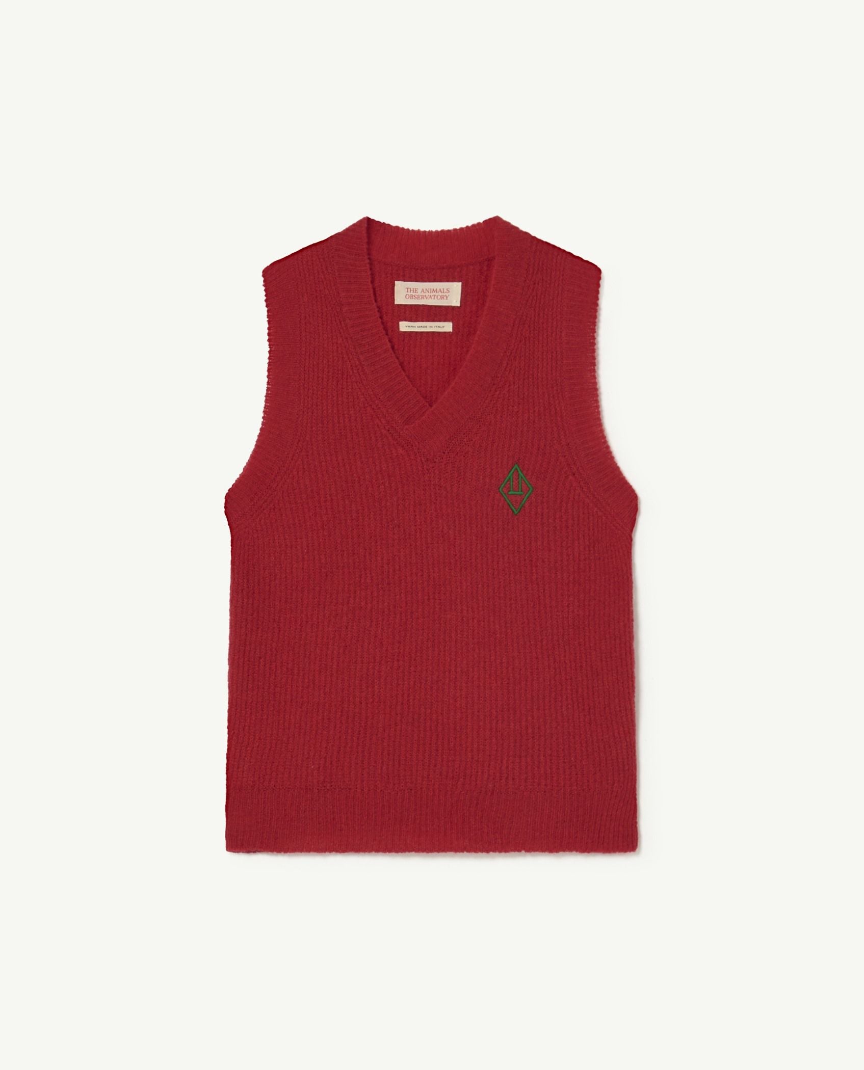 Boys & Girls Red Wool Vest