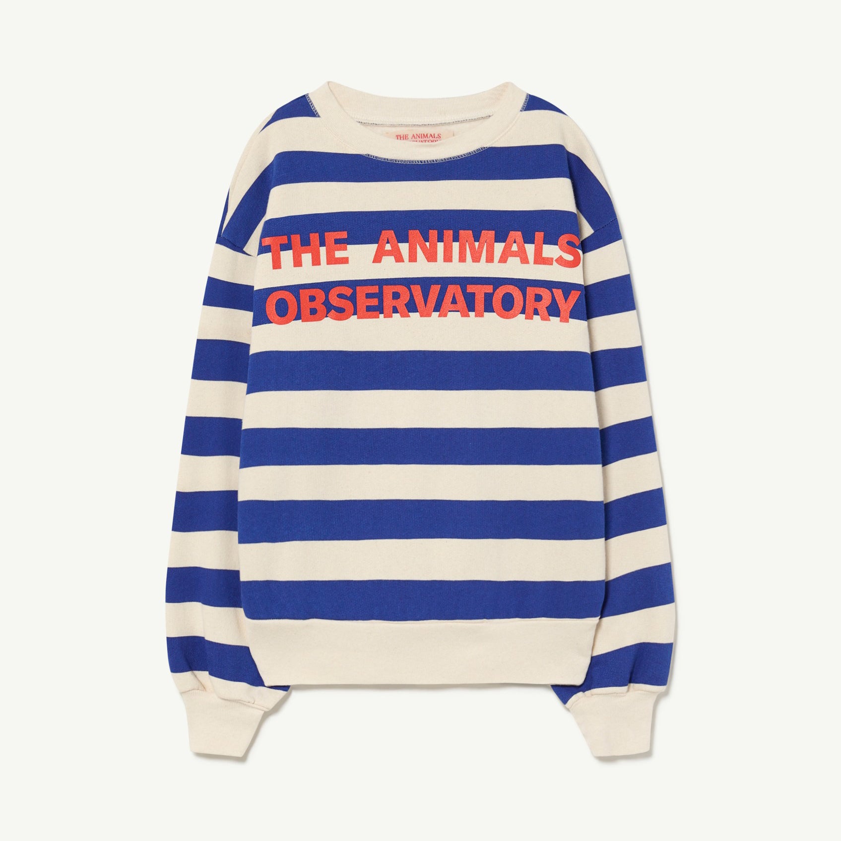Boys & Girls Blue Stripes Cotton Sweatshirt