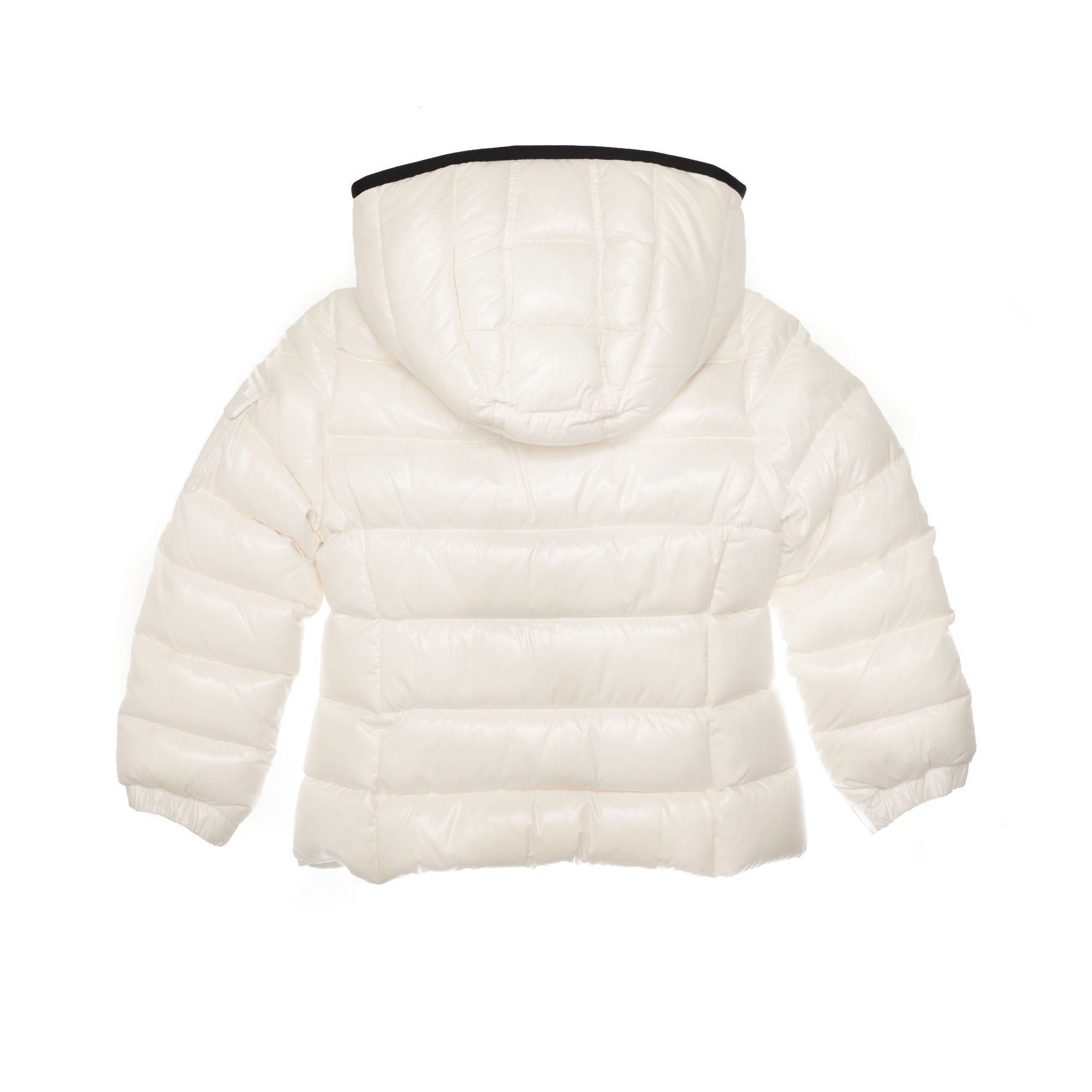 Girls Ivory Hooded 'Bady' Padded Down Jacket - CÉMAROSE | Children's Fashion Store - 2