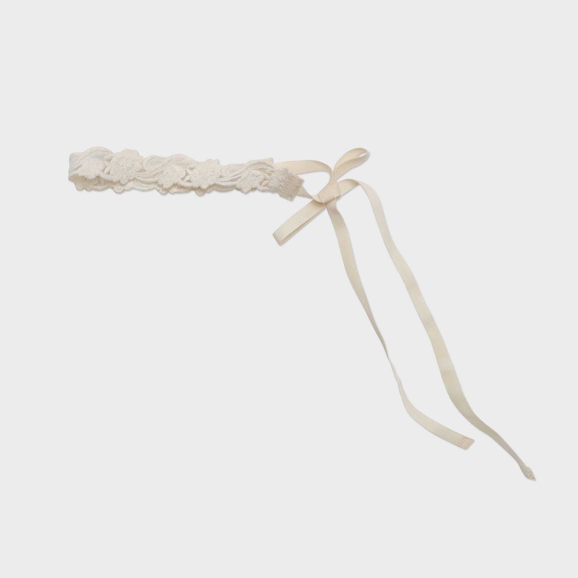 Girls White Hairband