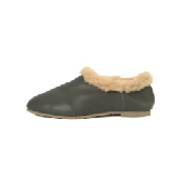 Girls Fur Flats